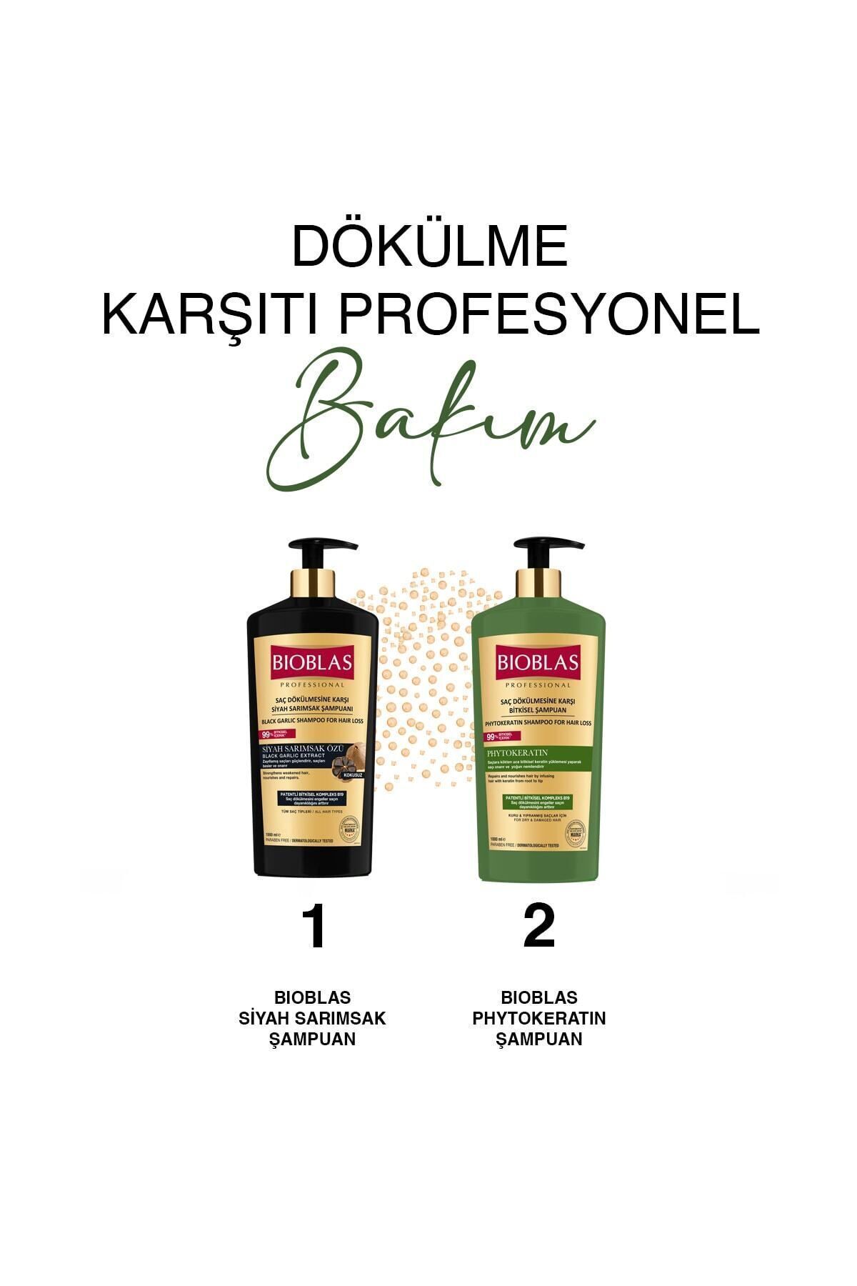 BIOBLAS  SİYAH SARIMSAKLI ŞAMPUAN 1000ML-