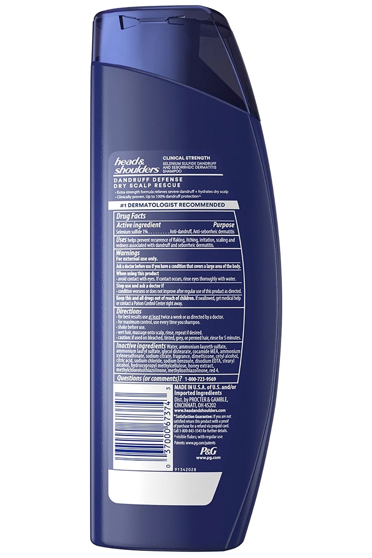Head And Shoulders Clinical Strength Kepek Şampuan-