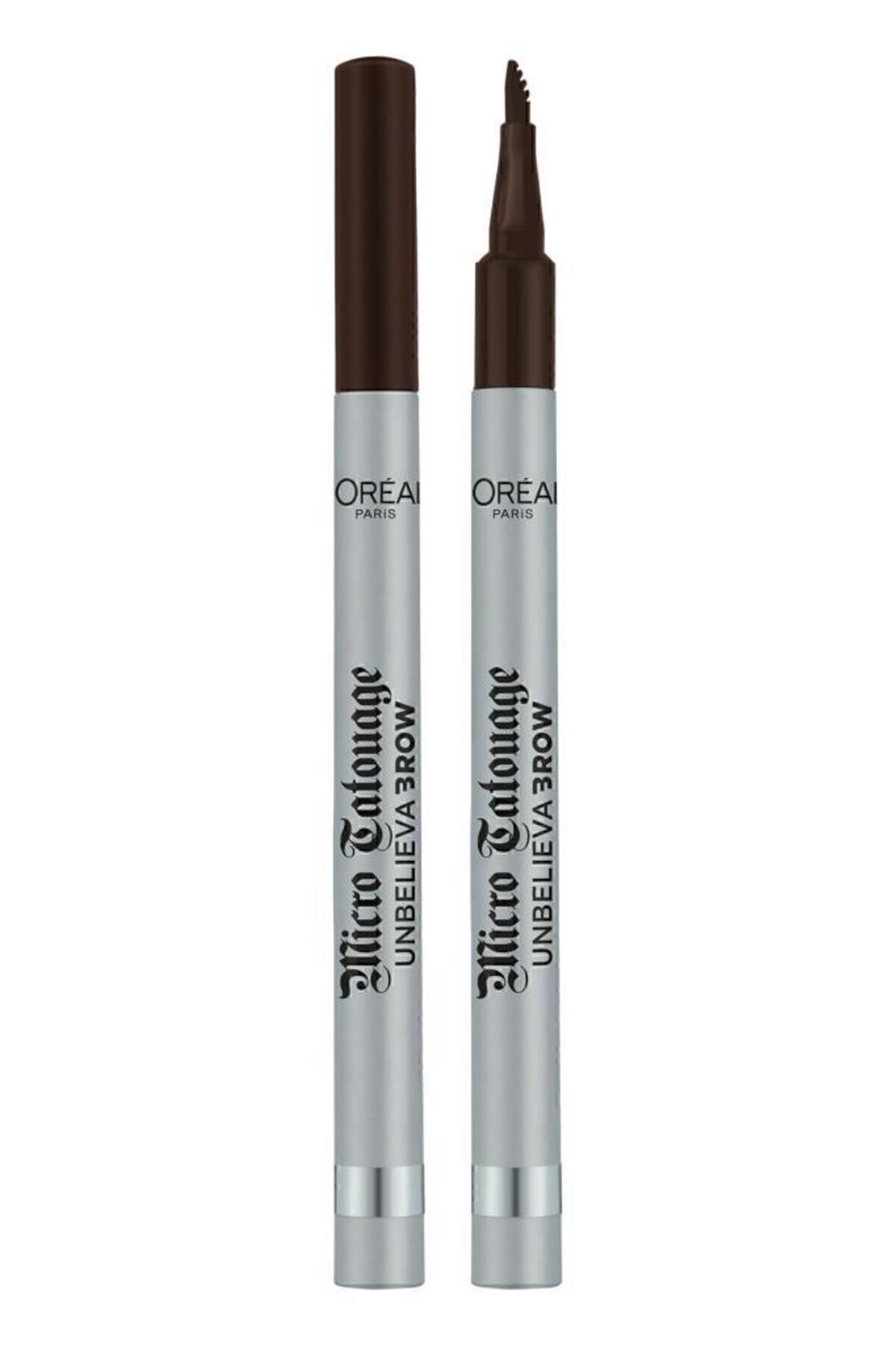 LORÉAL PARİS UNBELİEVA BROW MİCRO TATOUAGE KAŞ KALEMİ 109 EBONY-