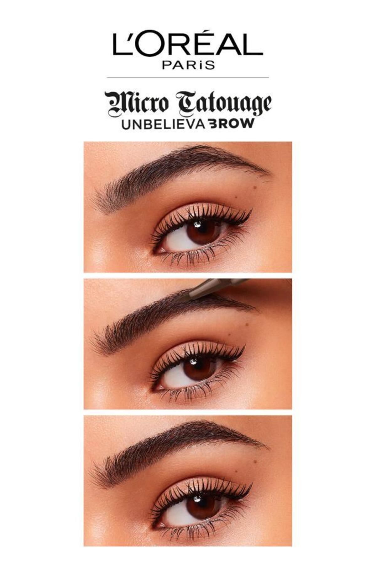 LORÉAL PARİS UNBELİEVA BROW MİCRO TATOUAGE KAŞ KALEMİ 109 EBONY-