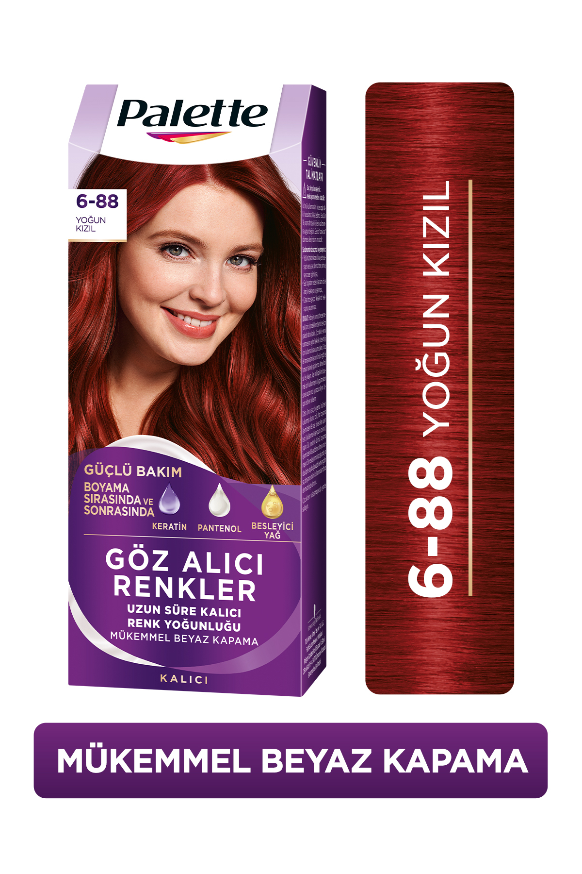 PALETTE GÖZ ALICI RENKLER 6-88 YOĞUN KIZIL-