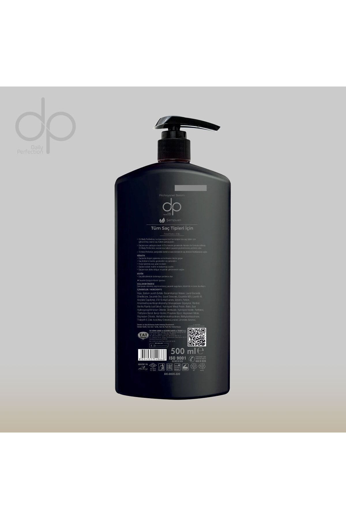 DAİLY PERFECTİON MENTOL ŞAMPUAN 500ML-