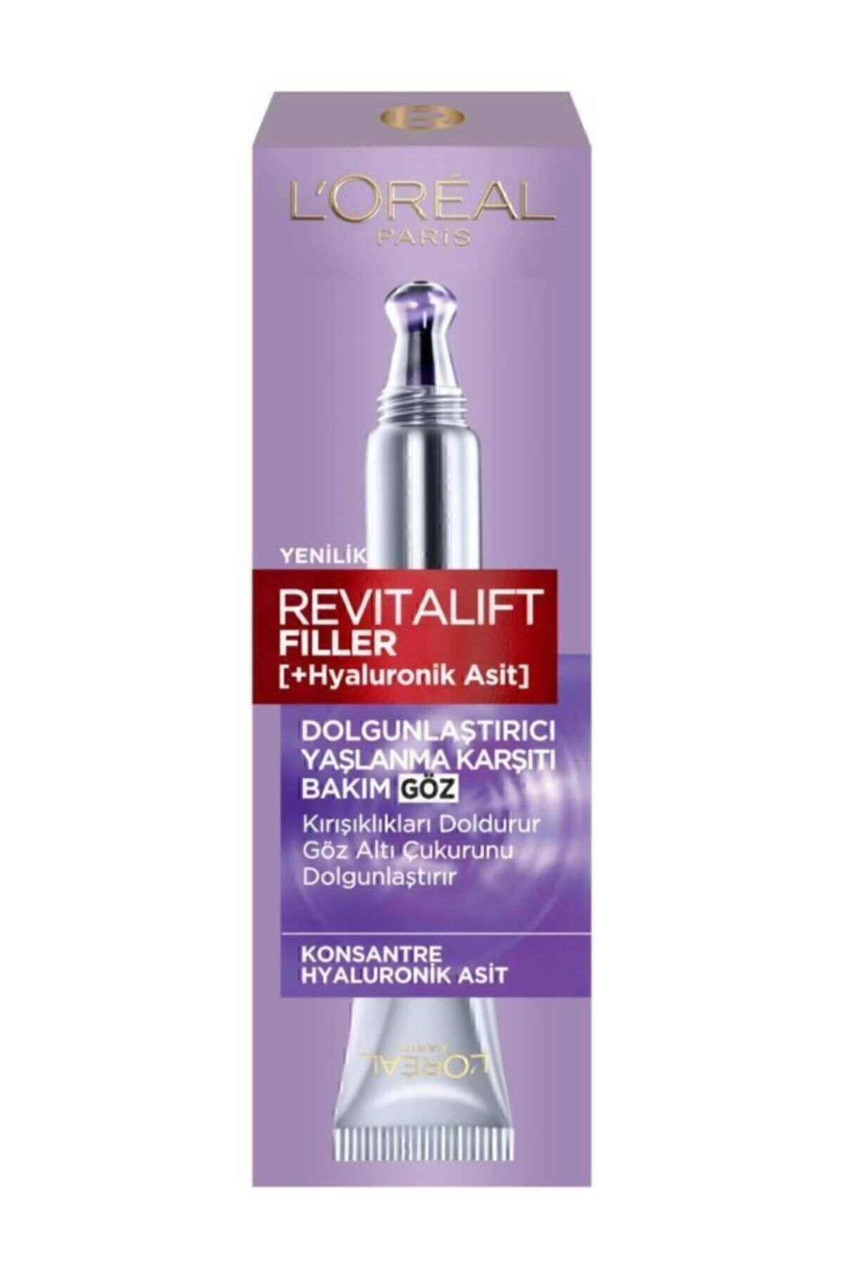 LOREAL PARİS REVITALIFT FILLER GOZ KREMI 15 ML-