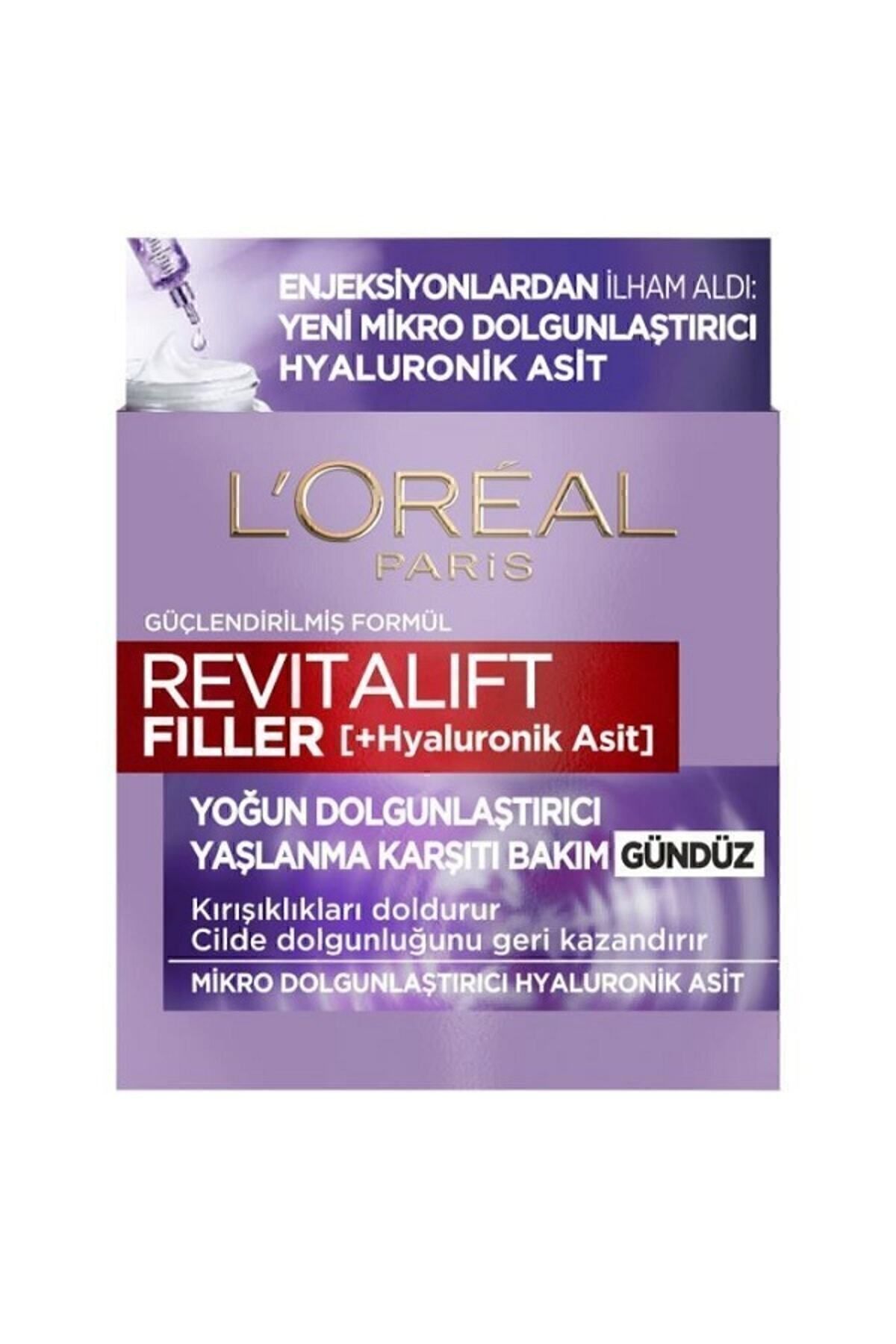 LOREAL PARİS YOĞUN DOLGUNLAŞTIRICI YAŞLANMA GÜNDÜZ KREMİ 50 ML-