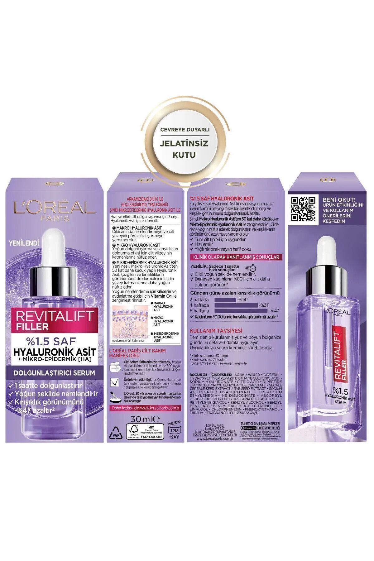 LOREAL PARİS REVITALIFT KIRIŞIK KARŞIT SERUM 30ML-