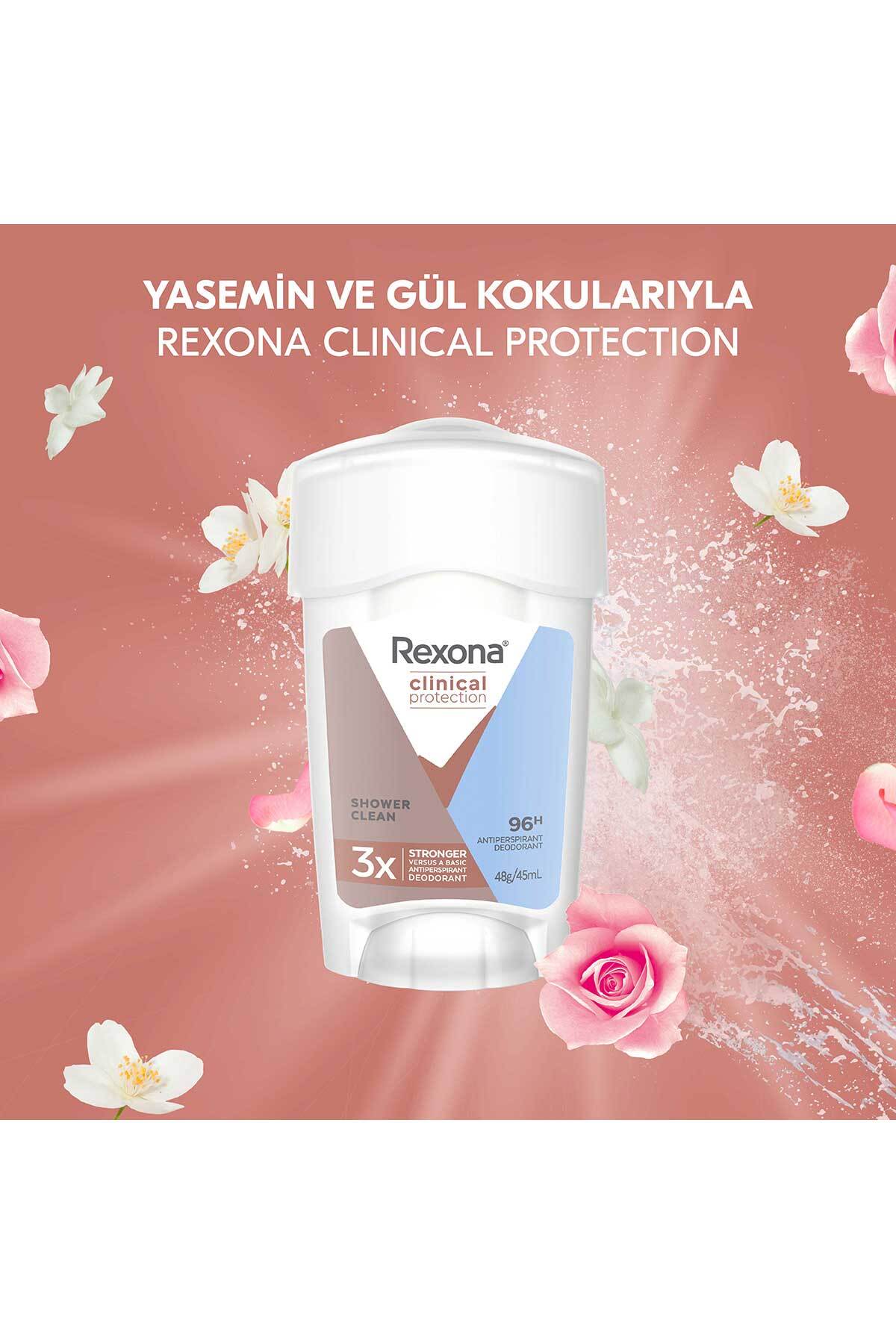 REXONA CLİNİCAL PROTECTİON SHOWER CLEAN 45ML-