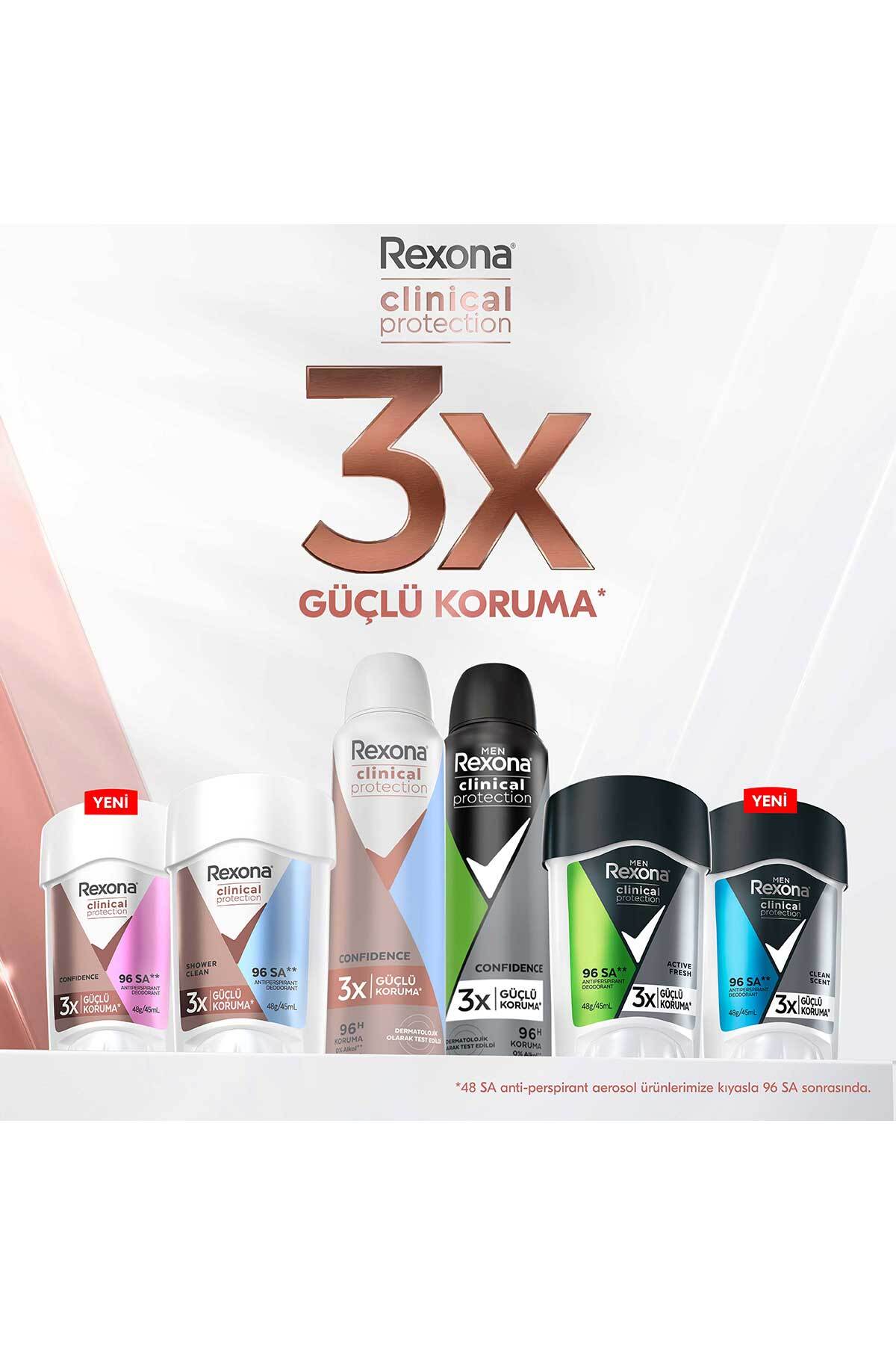 REXONA CLİNİCAL PROTECTİON SHOWER CLEAN 45ML-