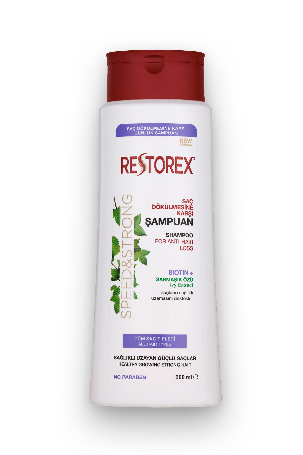 RESTOREX  SAÇ DÖKÜLMESİNE KARŞI ŞAMPUAN 500 ML-
