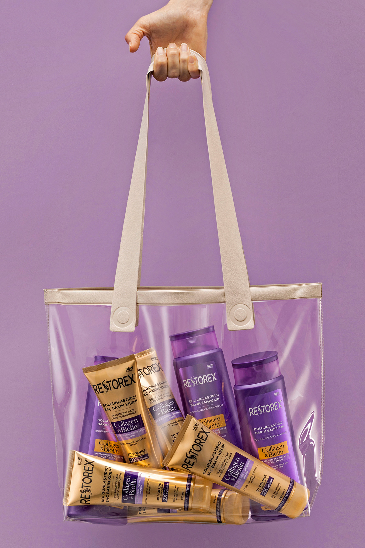 RESTOREX DOLGUNLAŞTIRICI SAÇ BAKIM KREMİ COLLAGEN 250ML-