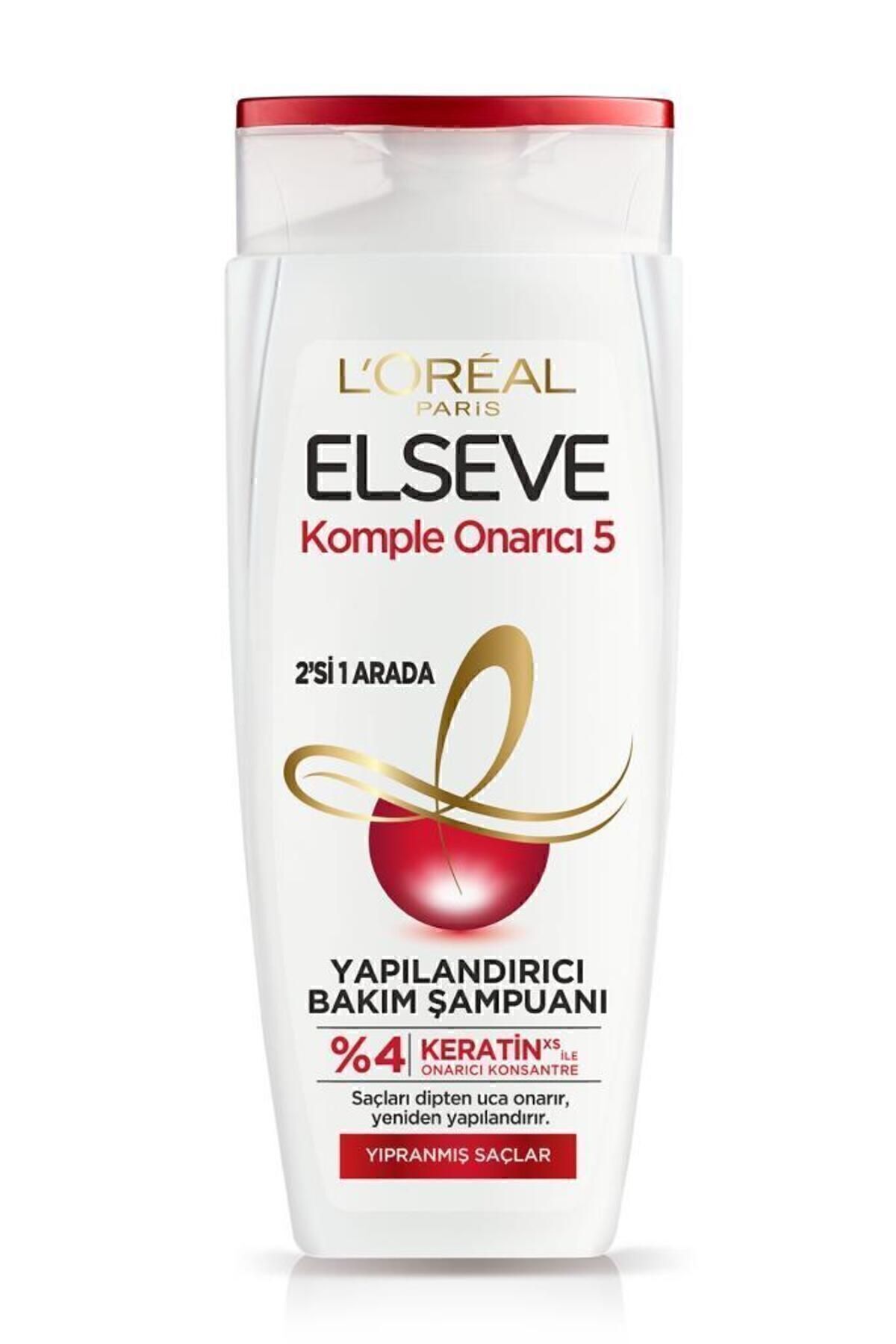 Elseve eratinxs Içeren Yapılandırıcı Bakım Şampuan-