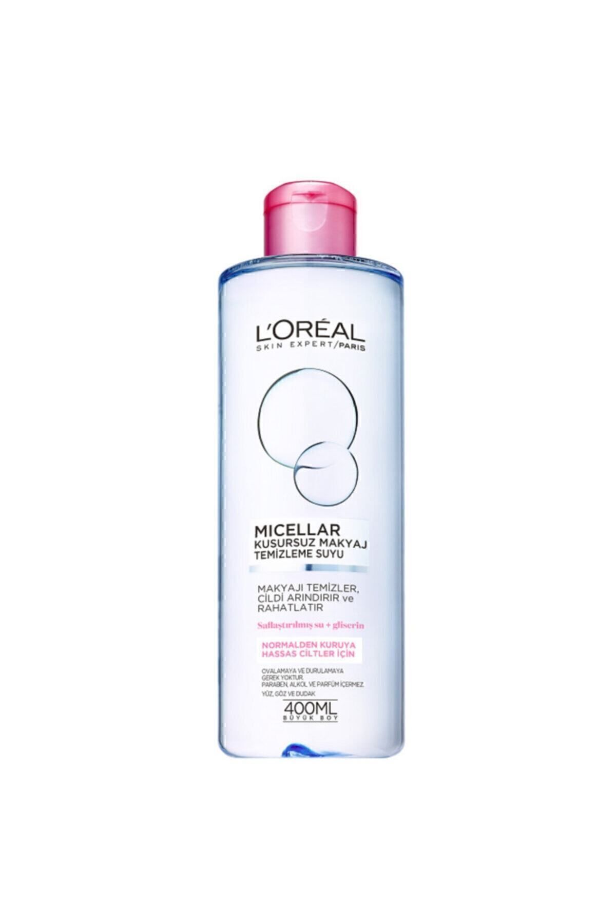 Loreal  Micellar Makyaj Temzlme Suyu 400ml Hassas-