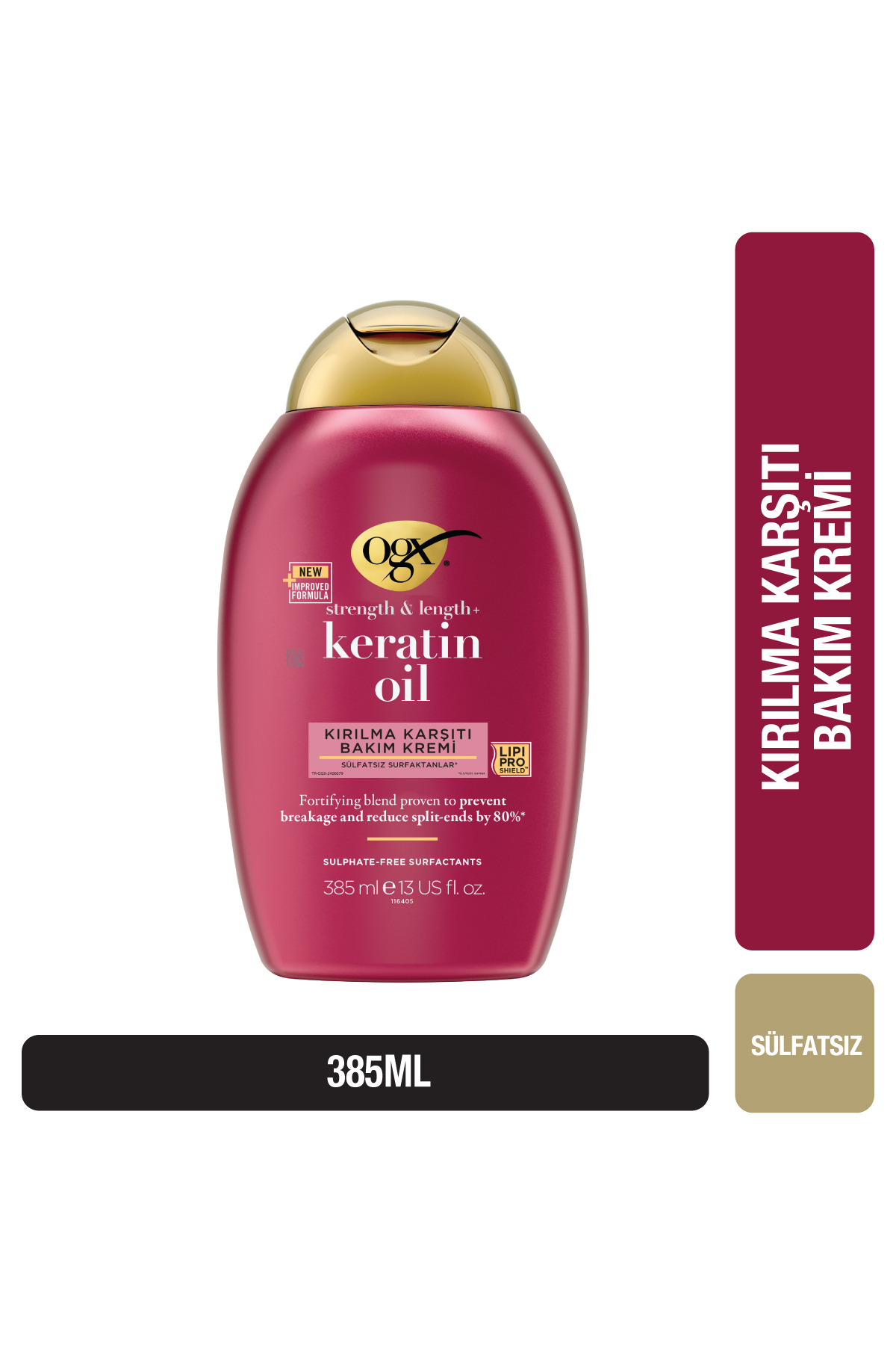 OGX KIRILMA KARŞITI KERATİN OİL BAKIM KREMİ 385 ML-
