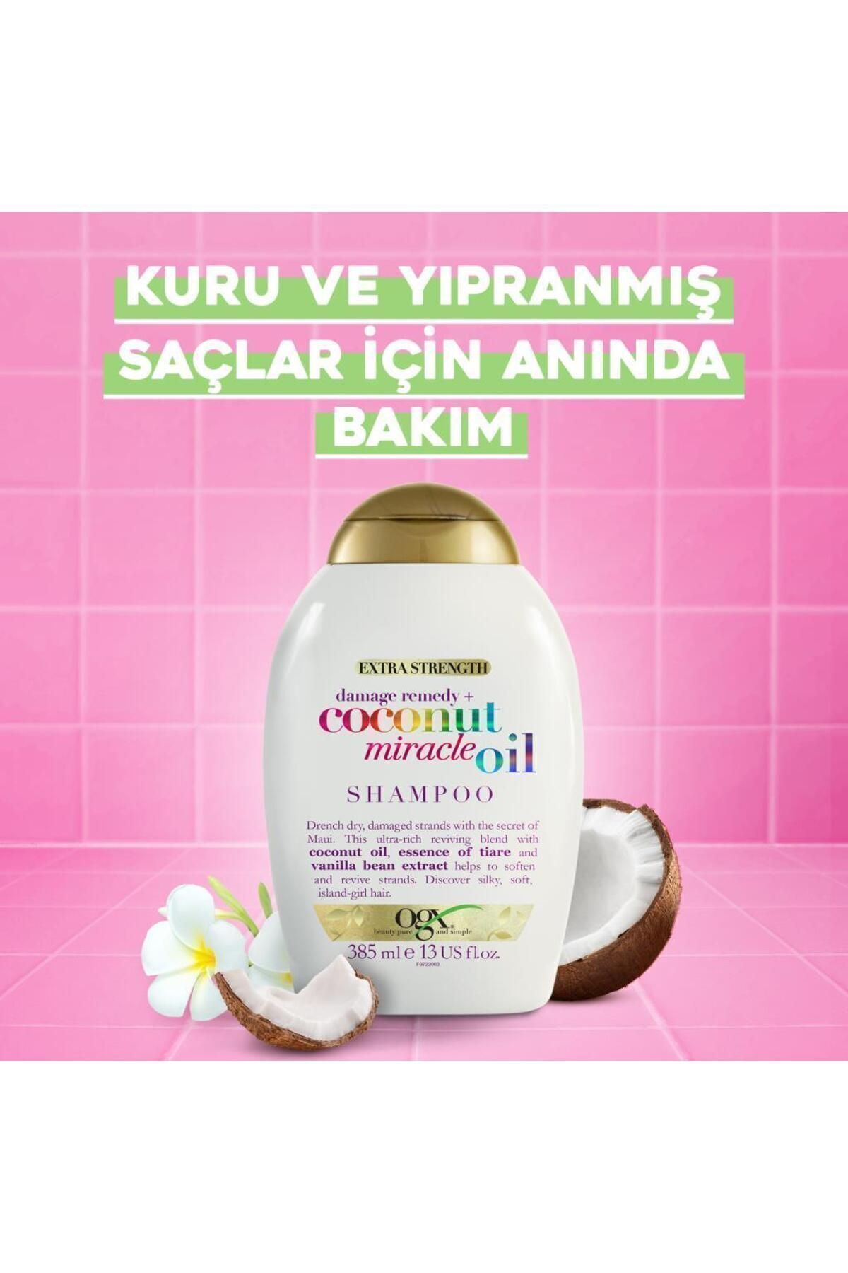 OGX COCONUT MİRACLE OİL SÜLFATSIZ ŞAMPUAN 385 ML-