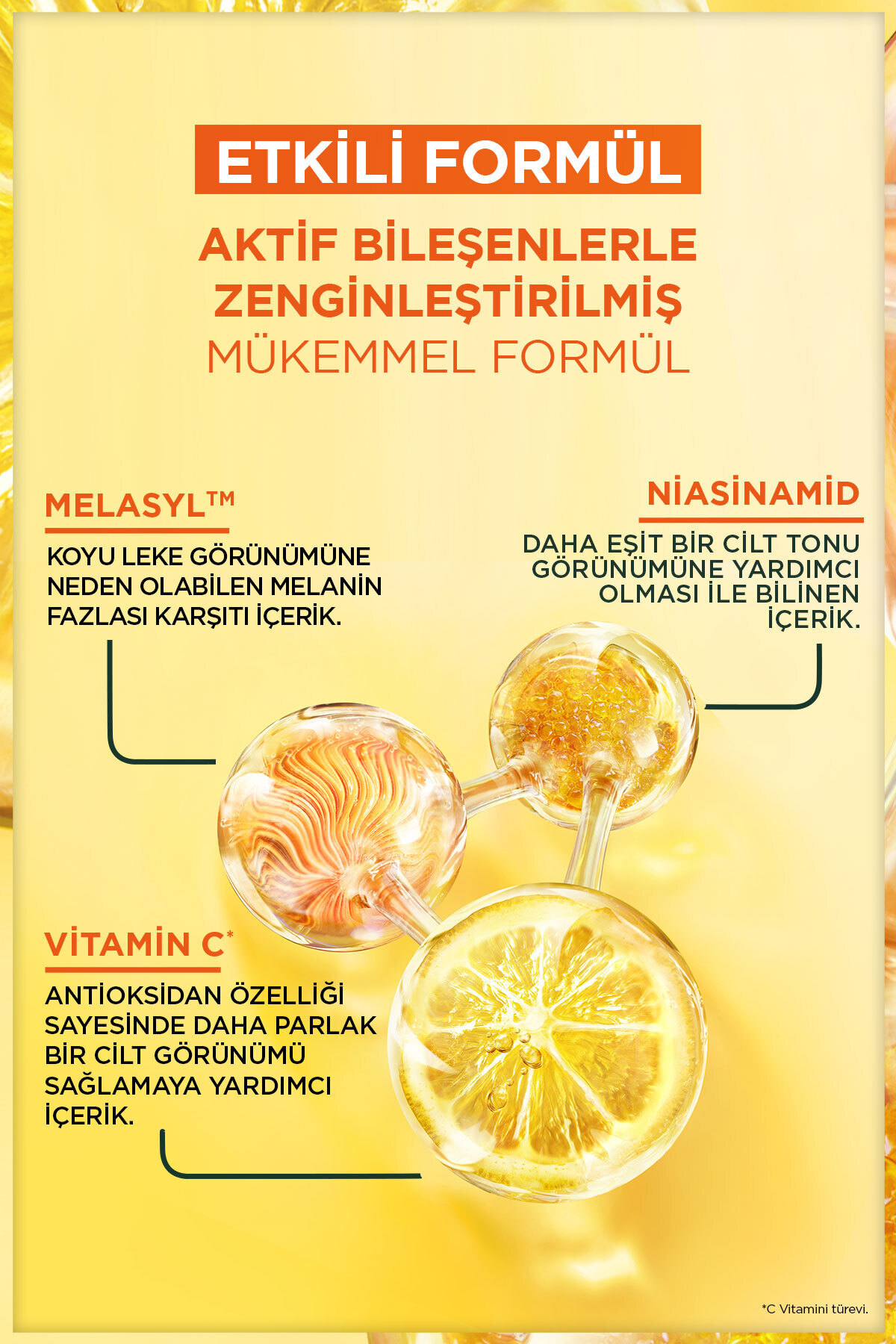 Garnier C Vitamini Parlak Süper Aydcı Serum 30 ml-