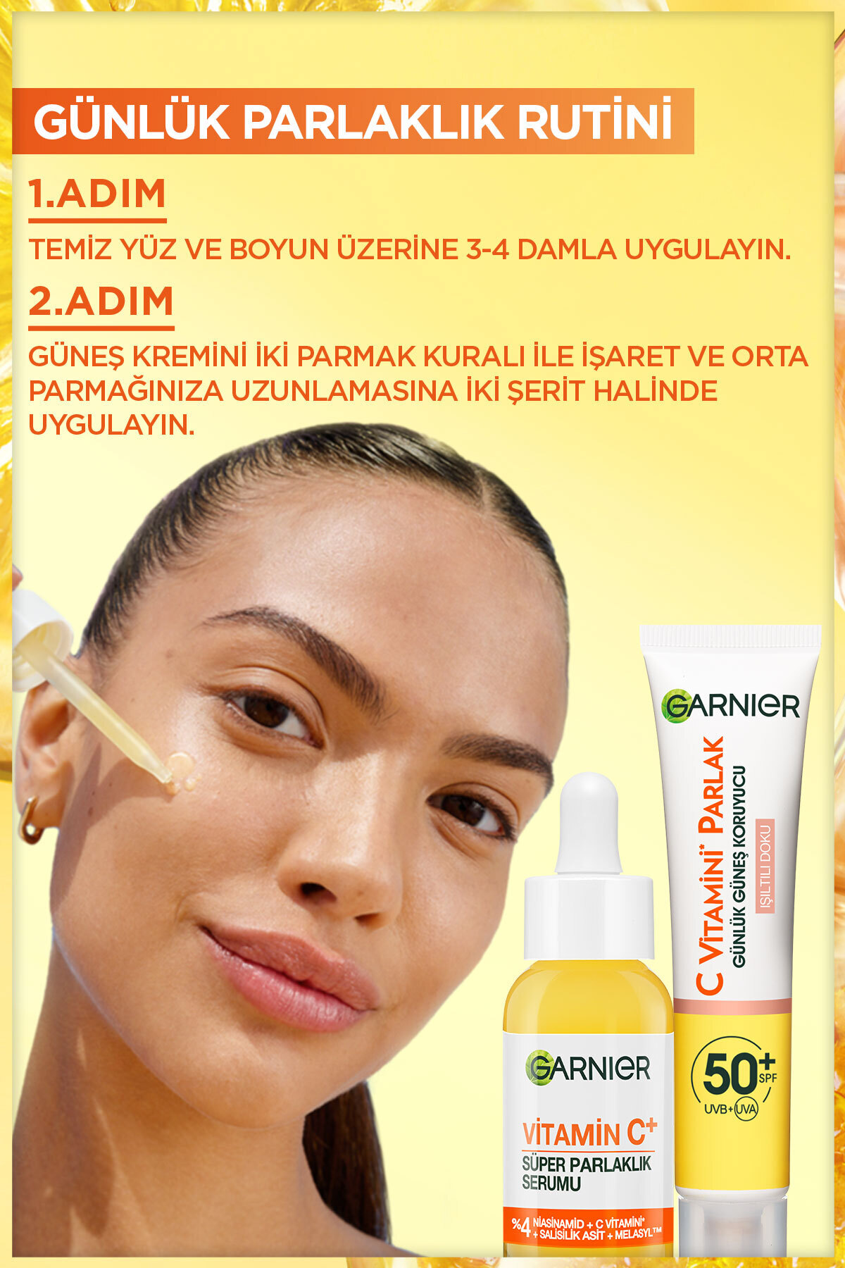 Garnier C Vitamini Parlak Süper Aydcı Serum 30 ml-