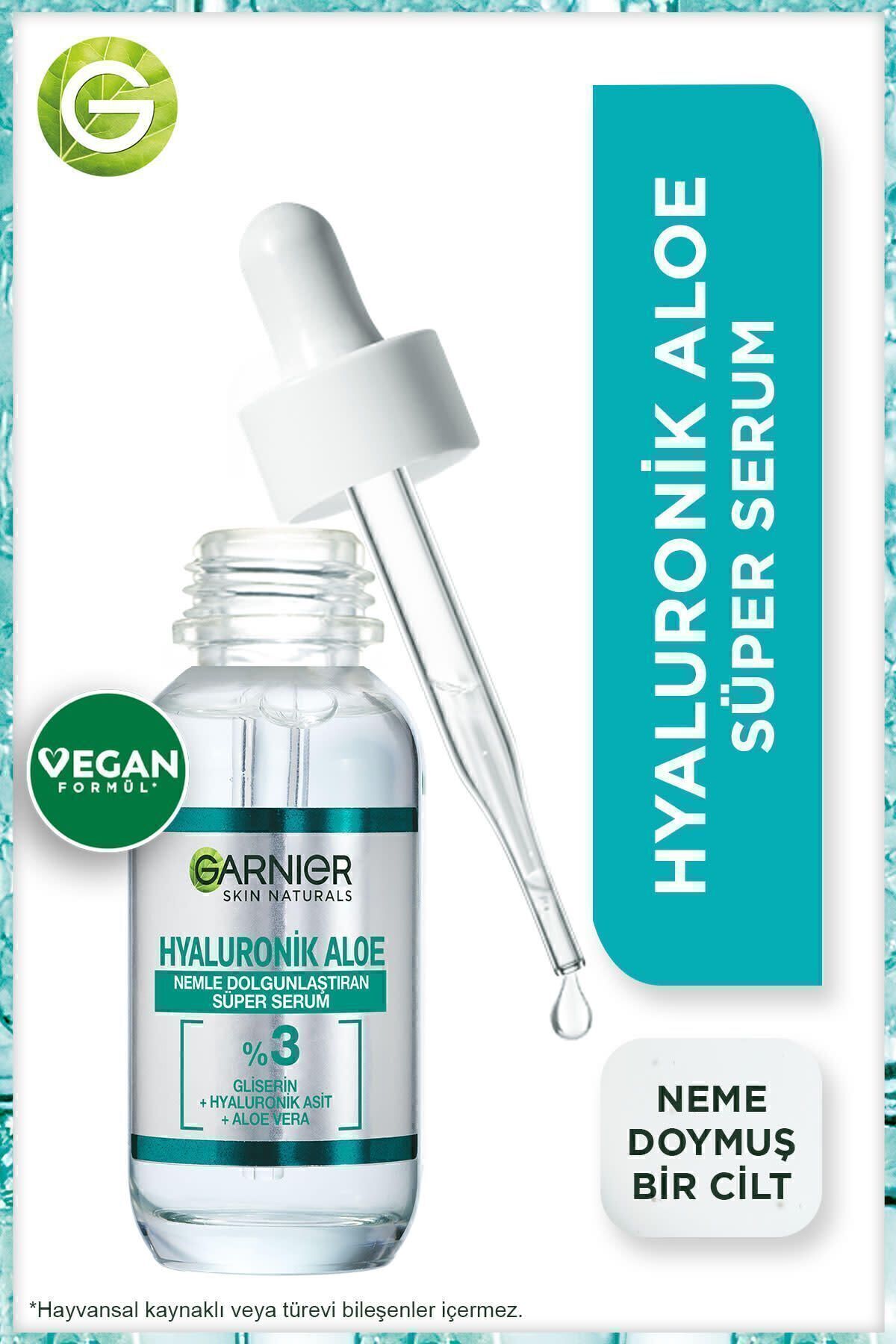 GARNİER HYALURONİK ALOE NEMLE DOLGULAŞTIRAN SÜPER SERUM 30ML-