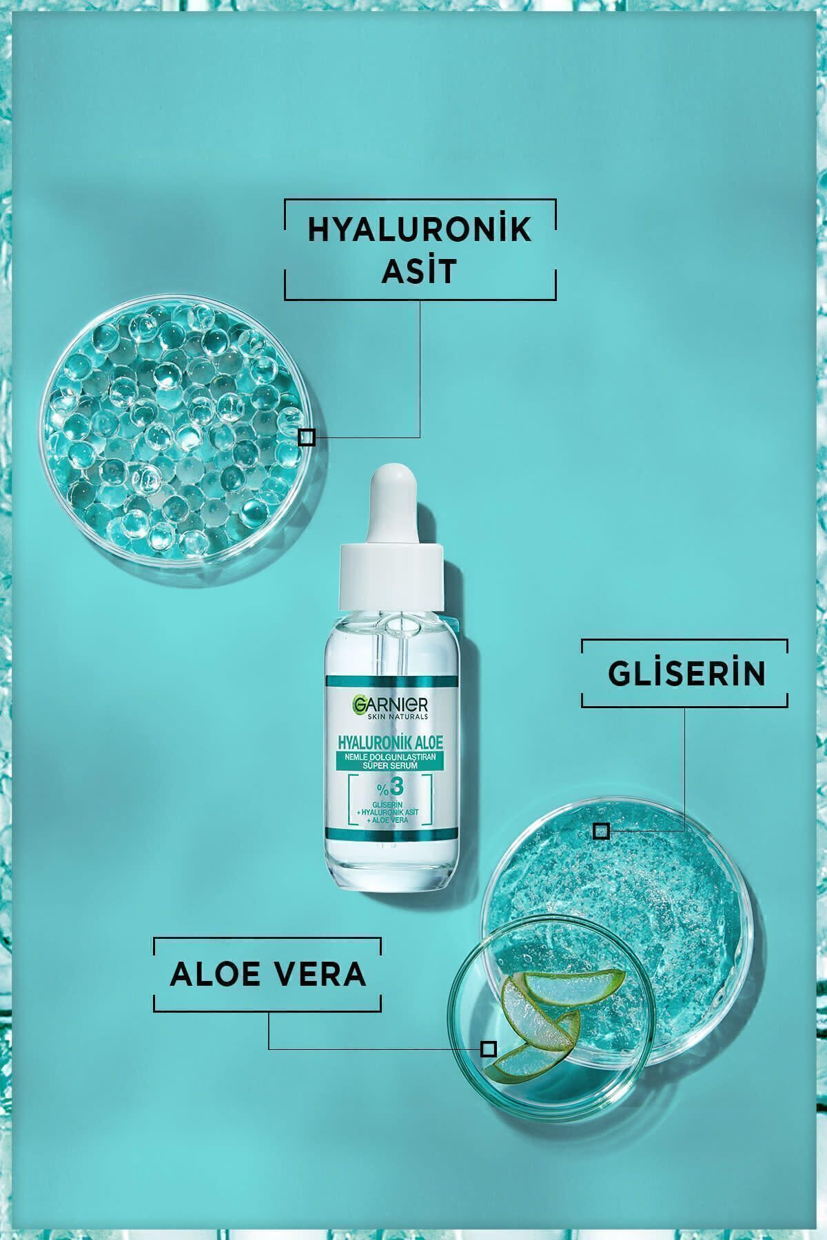 GARNİER HYALURONİK ALOE NEMLE DOLGULAŞTIRAN SÜPER SERUM 30ML-
