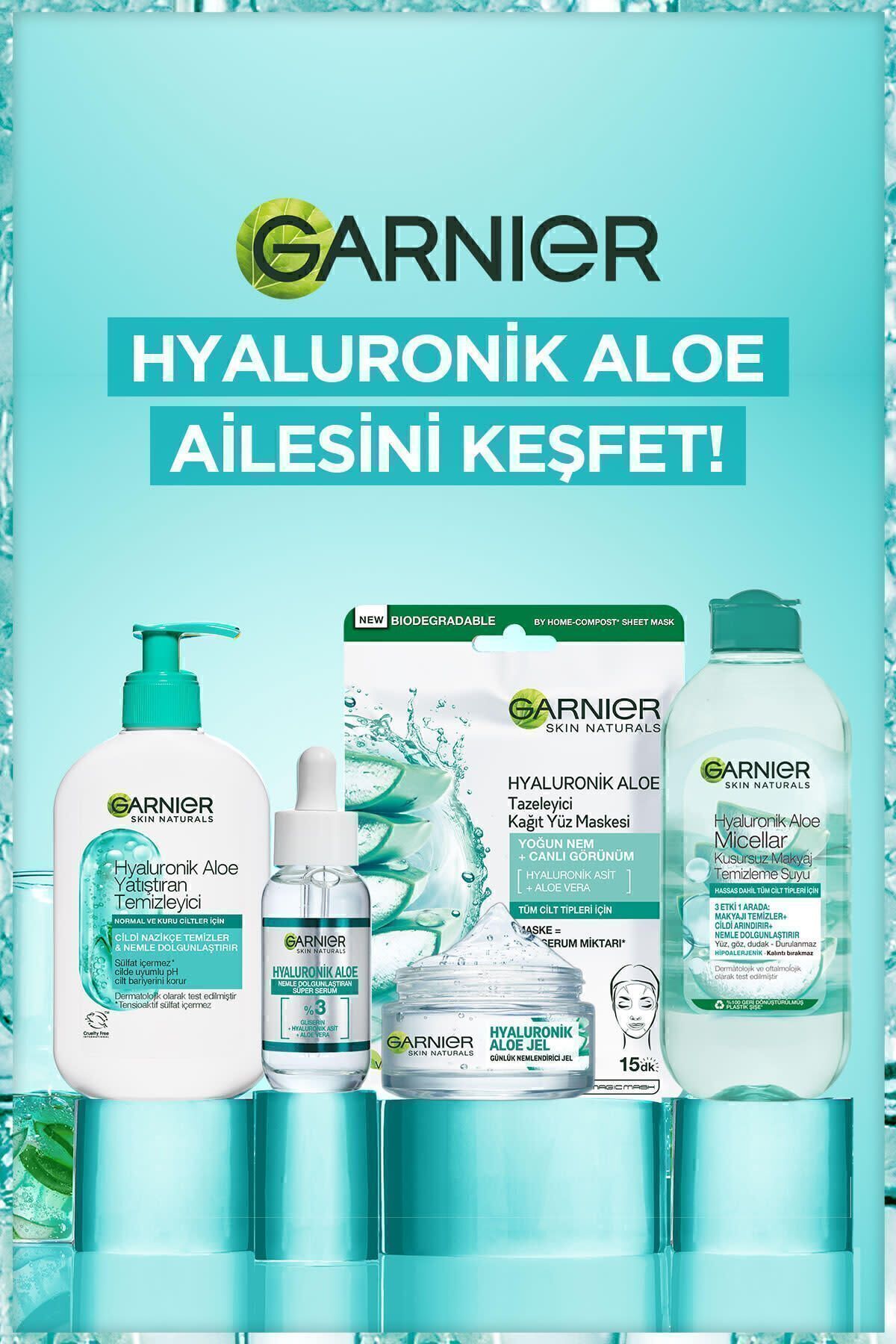GARNİER HYALURONİK ALOE NEMLE DOLGULAŞTIRAN SÜPER SERUM 30ML-