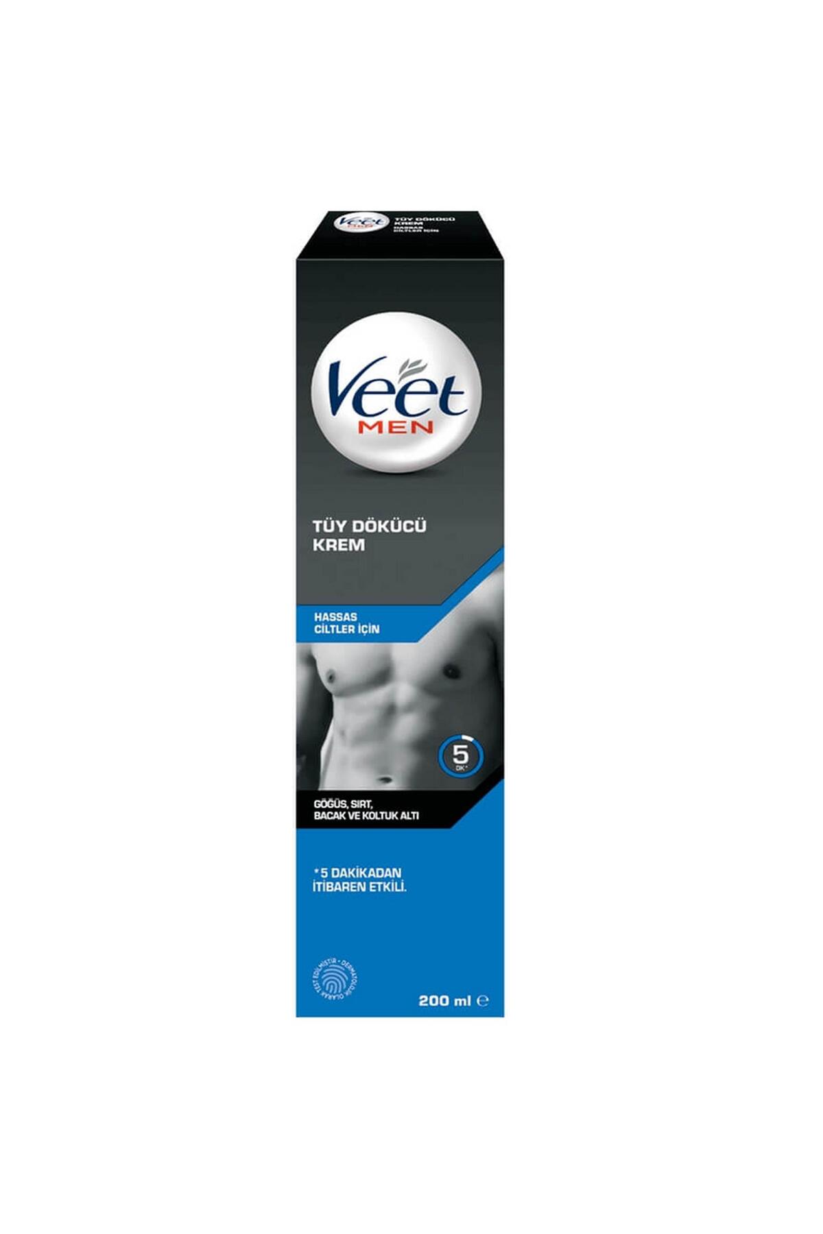 VEET HASSAS ERKEKLERE ÖZEL TÜY DÖKÜCÜ KREM 200ML-
