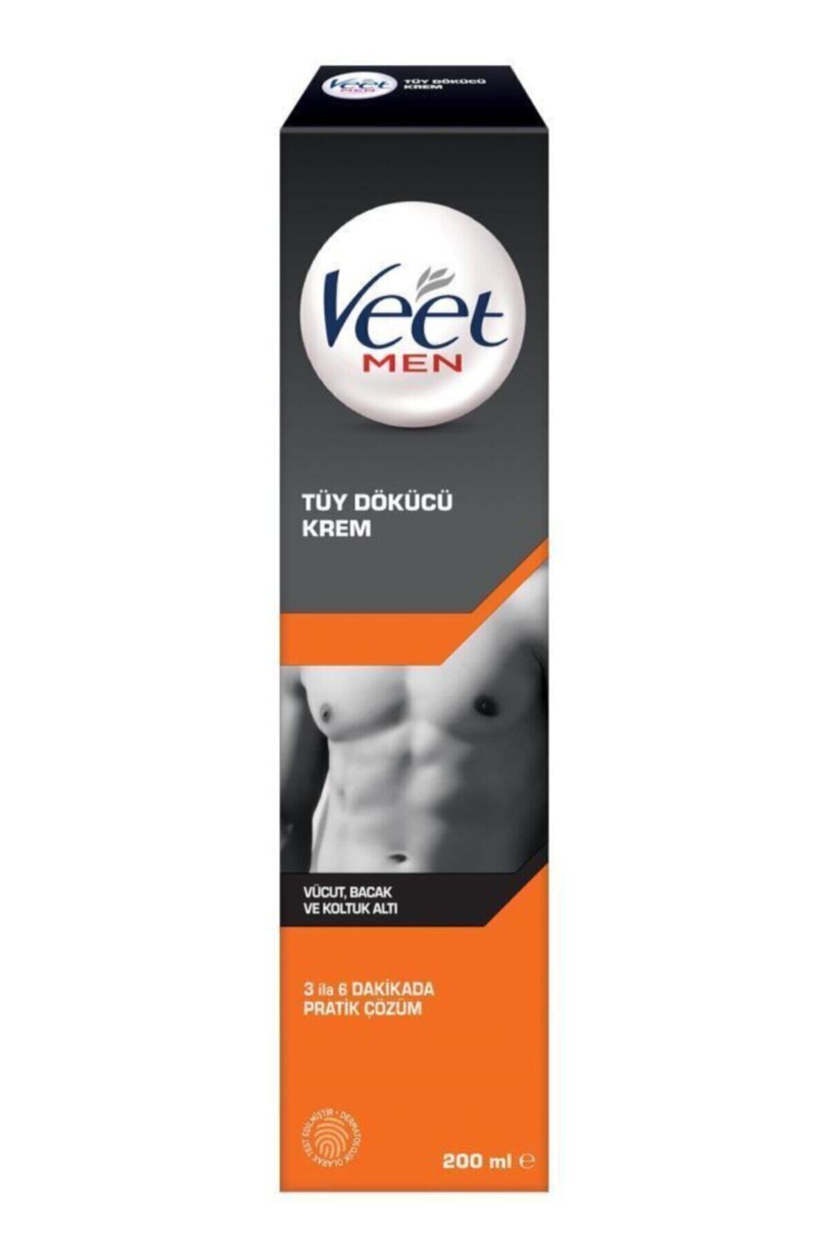 Veet Men Erkeklere Özel Tüy Dökücü Krem 200 ML-