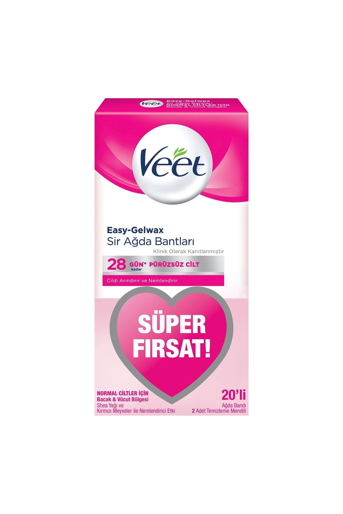 VEET  NORMAL 20Lİ SÜPER FIRSAT AĞDA BANDI-