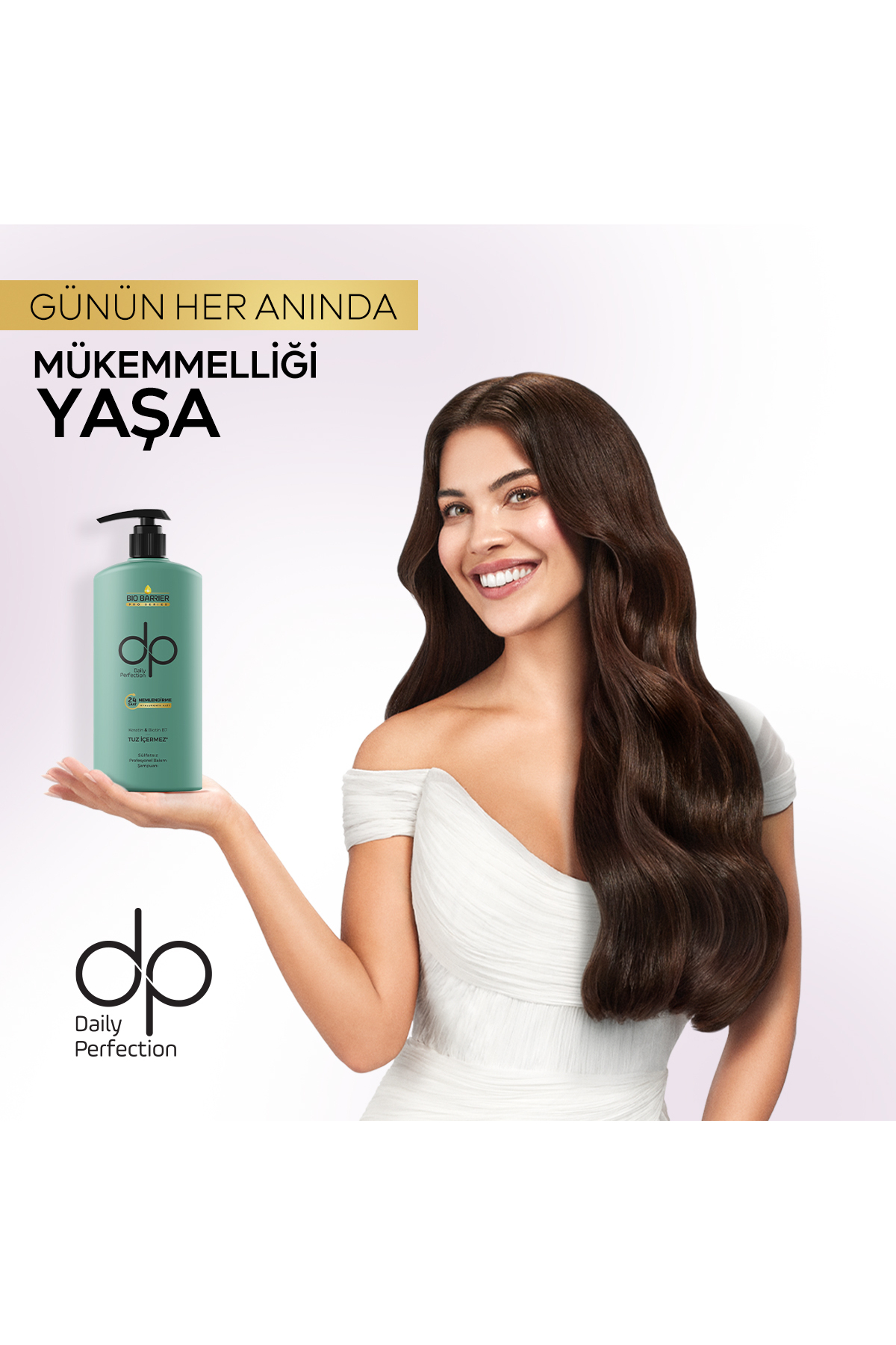 DP BİO BARRİER  24 SAAT NEMLENDİRME ŞAMPUAN 500 ML-