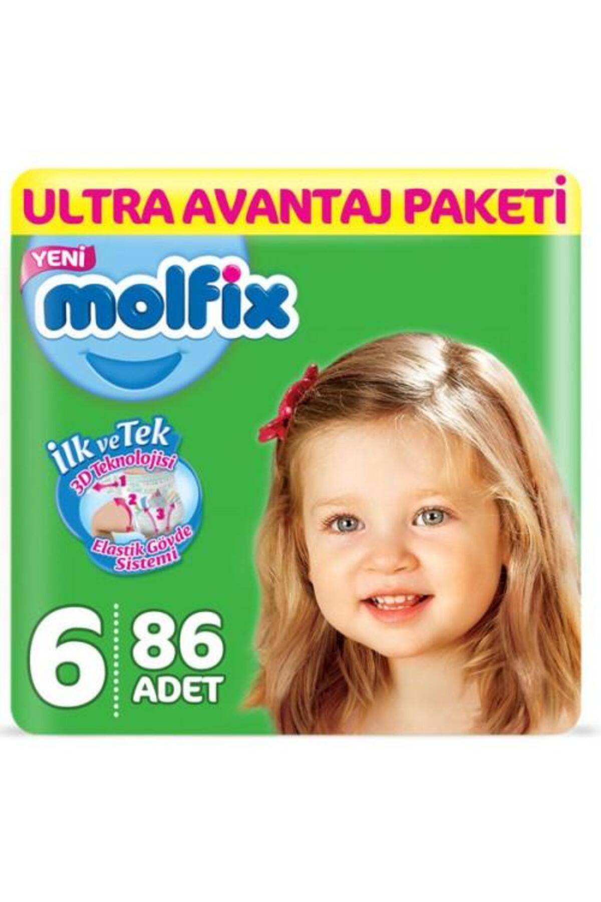 Molfix 3d Ultra Avantaj NO:6 Beden  86Lı-