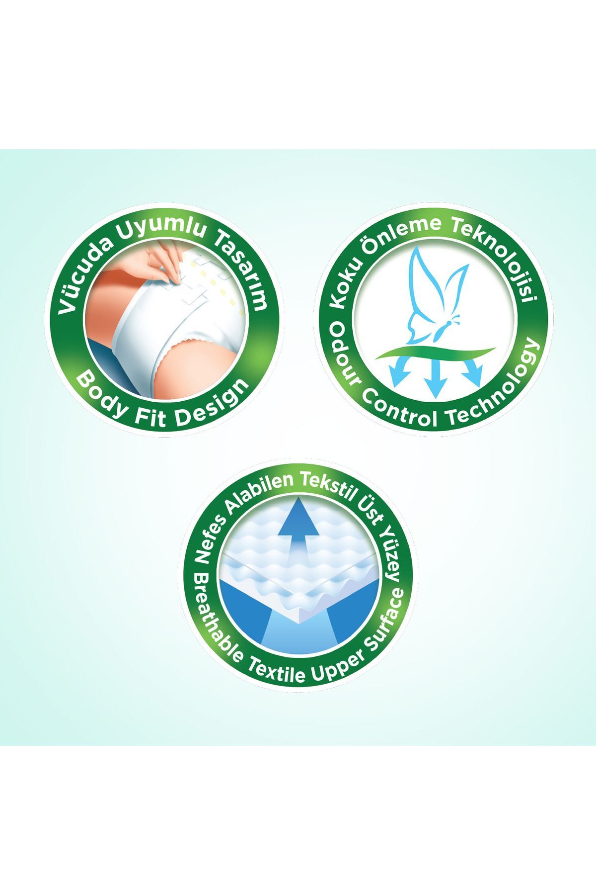 EVONY Yetişkin Bezi Large 30'lu-