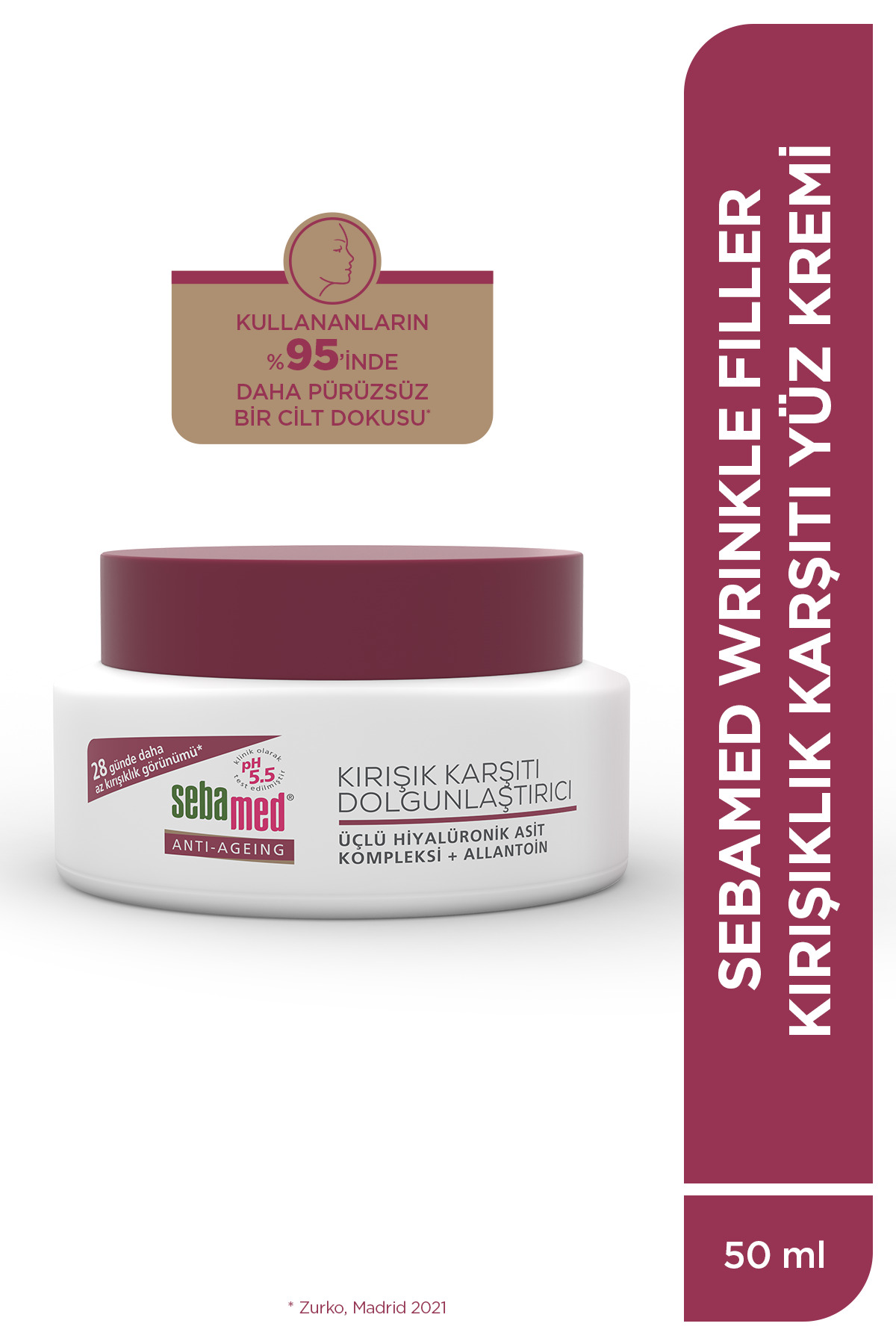 Sebamed Kırışık Karşıtı Dolgunlaştırıcı Krem 50 Ml-