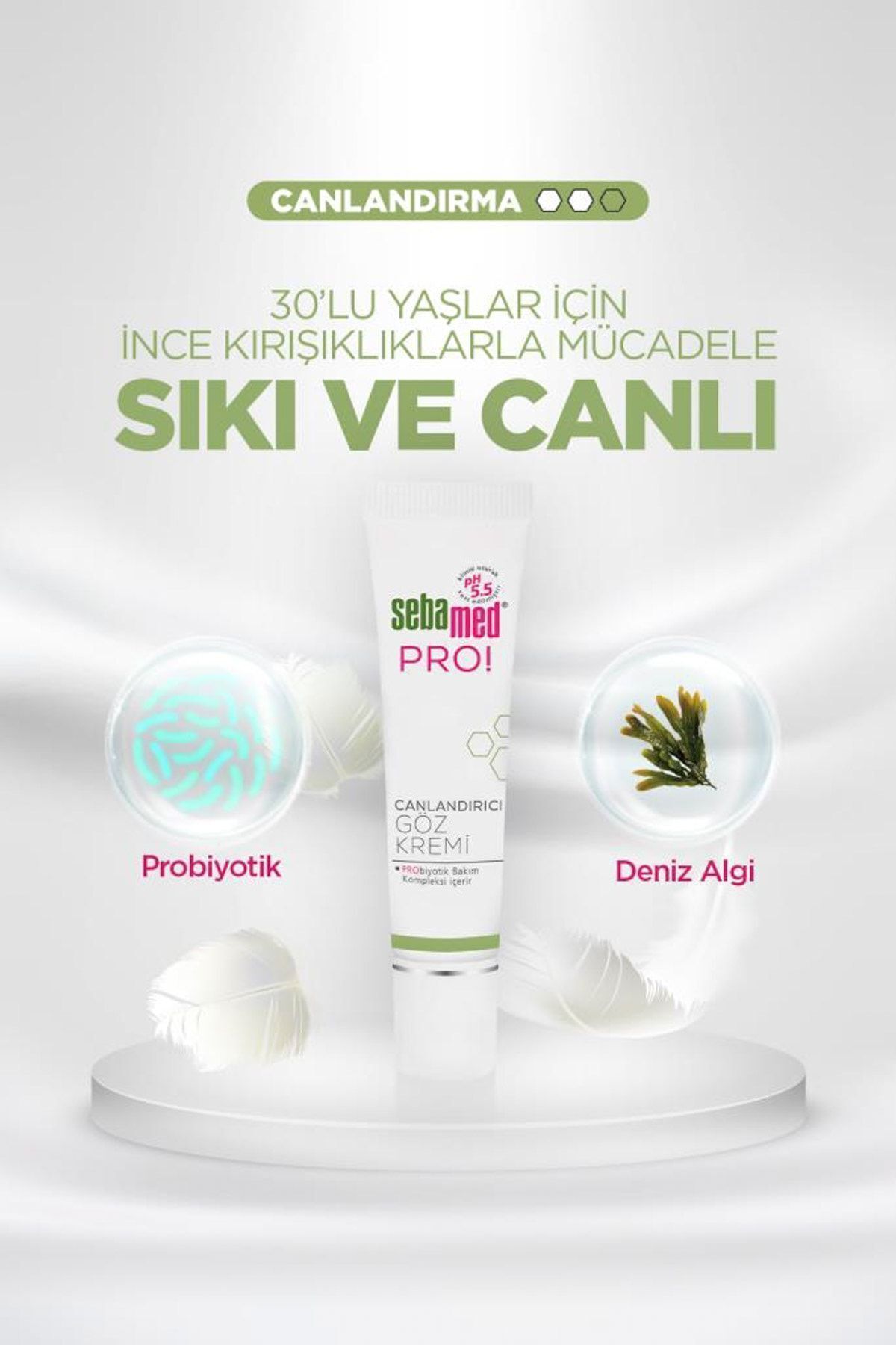 Sebamed Pro Canlandırıcı Göz Kremi 15 ml-