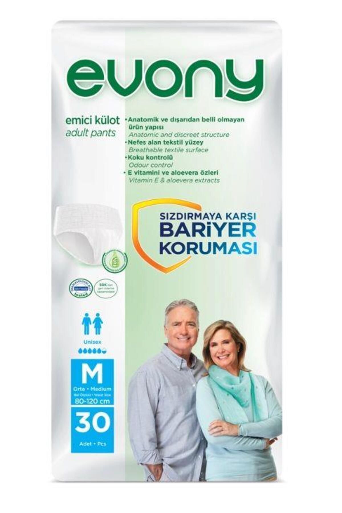 EVONY  Emici Külot 30'lu Medium Unisex-