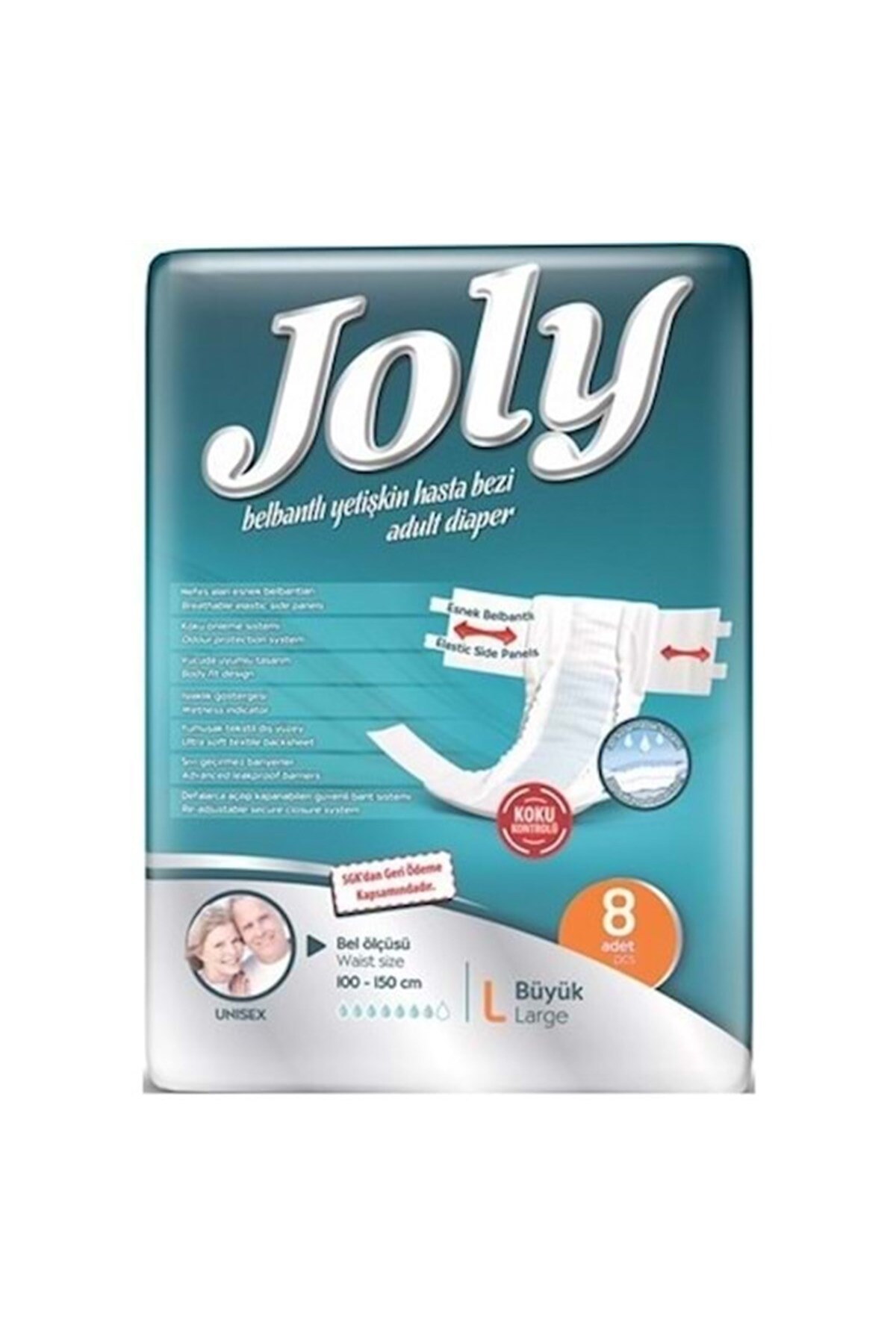 Joly Hasta Bezi Bel Bantlı MEDIUM Iç Adet 8 Tekli Pk-