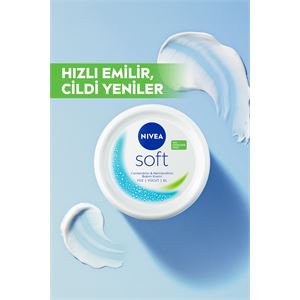 NİVEA SOFT NEMLENDİRİCİ BAKIM KREMİ 300 ML-