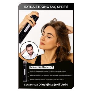 MORFOSE EXTRA SERT SAÇ SPREYİ 400 ML-