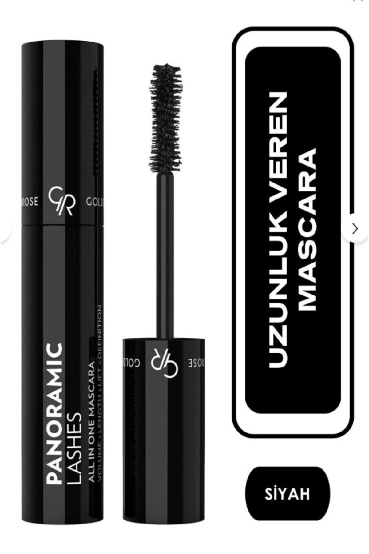 GOLDEN ROSE  PANOROMIC LASHER MASKARA-
