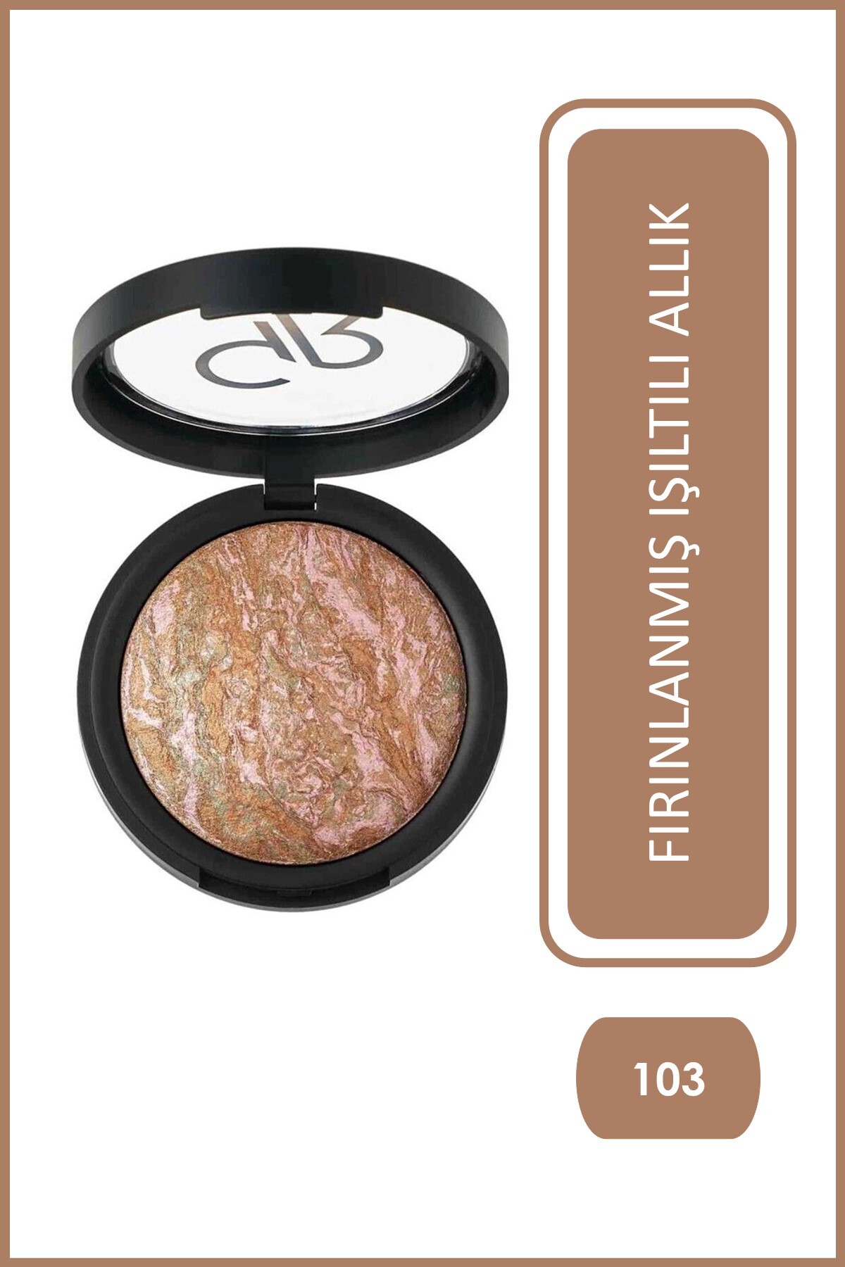 GOLDEN ROSE TERRACOTTA STARDUST NO:103-