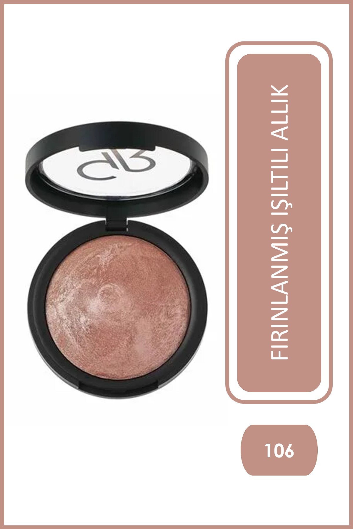 GOLDEN ROSE  TERRACOTTA STARDUST NO:106-