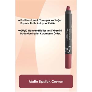 GOLDEN ROSE RUJ MATTE LİPSTİCK CRAYON NO :11-