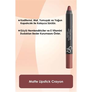 GOLDEN ROSE KALEM RUJ MATTE LİPSTİCK CRAYON NO:18-