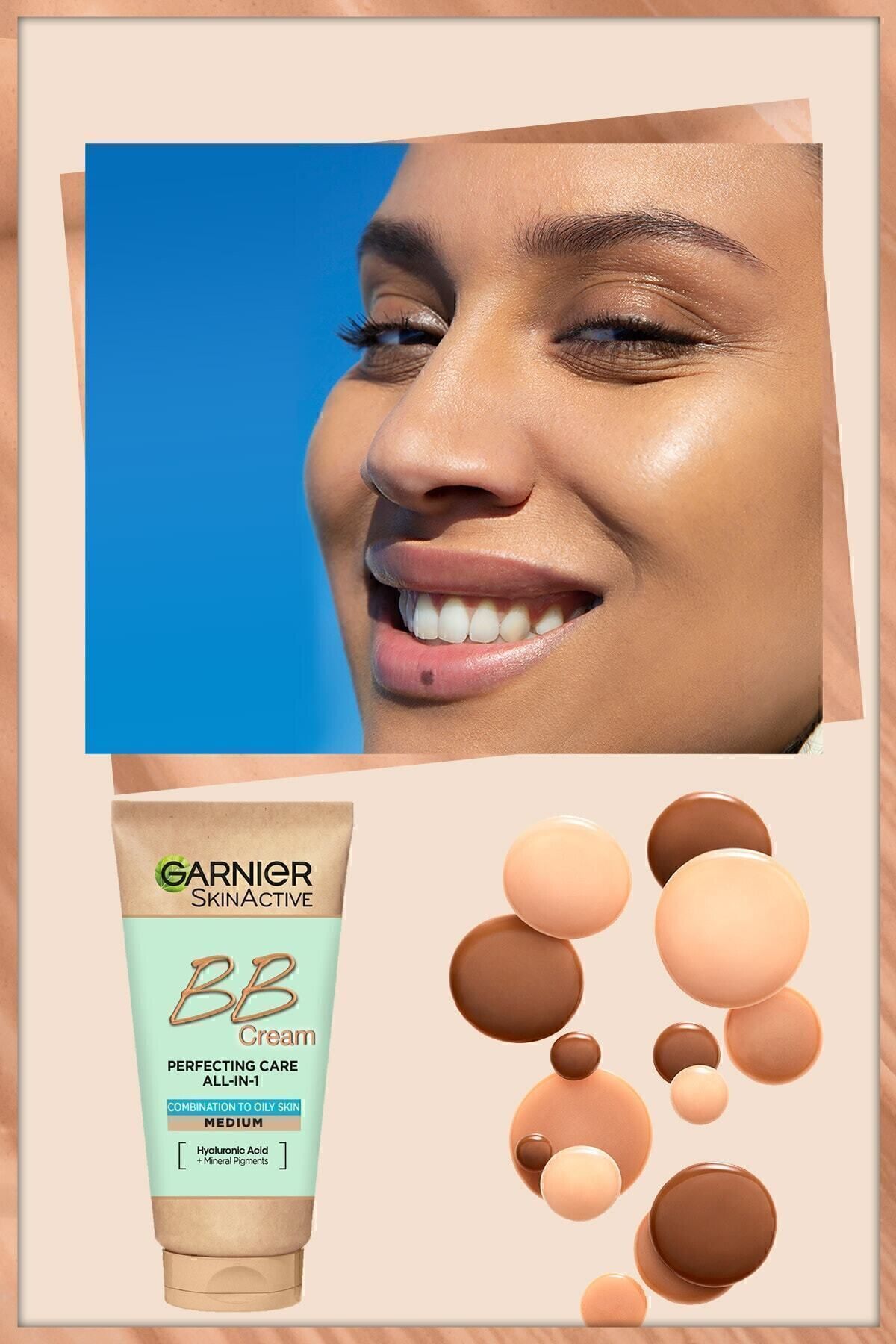 Garnier Karma Yağlı Ciltler  BB Krem Orta Ton 50ml-