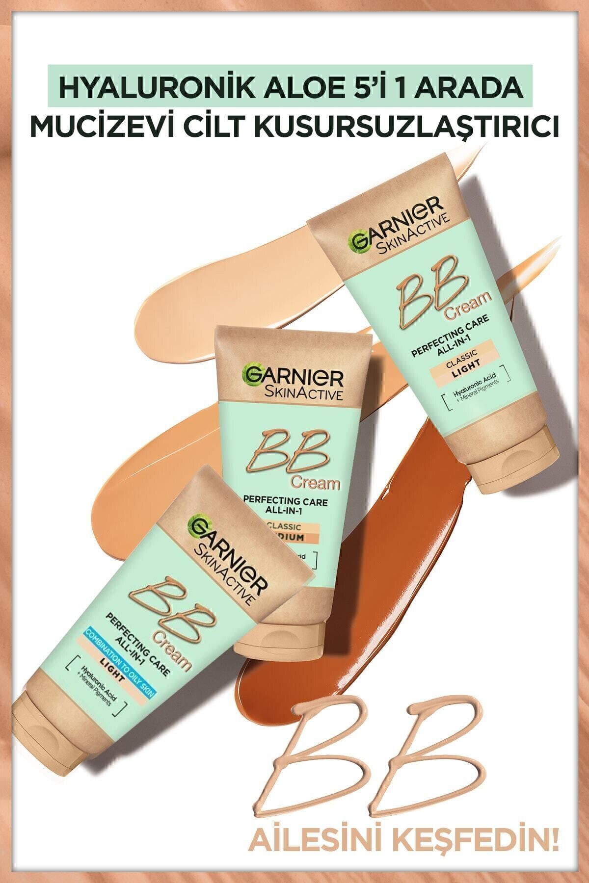 Garnier Karma Yağlı Ciltler  BB Krem Orta Ton 50ml-