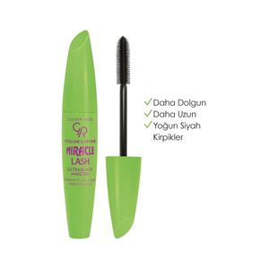 GOLDEN ROSE.VOLUME & DEFİNE MIRACLE LASH.ULTRA BLACK-