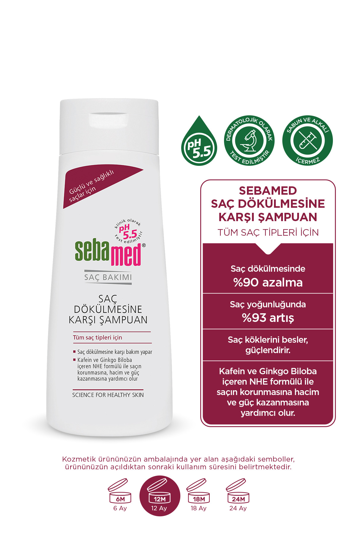 Sebamed Şampuan Saç Dökülmesine Karşı Etkili 200ml-