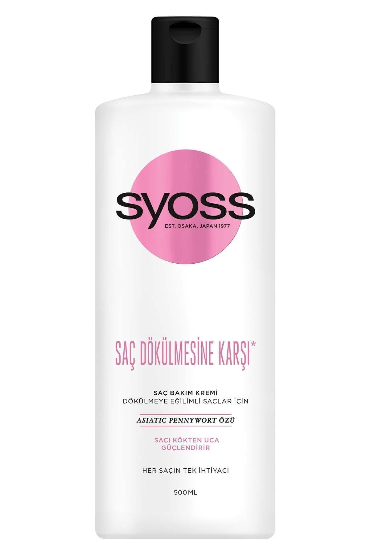 SYOSS SAÇ DÖKÜLMESİNE KARŞİ SAÇ KREMİ 500 ML-