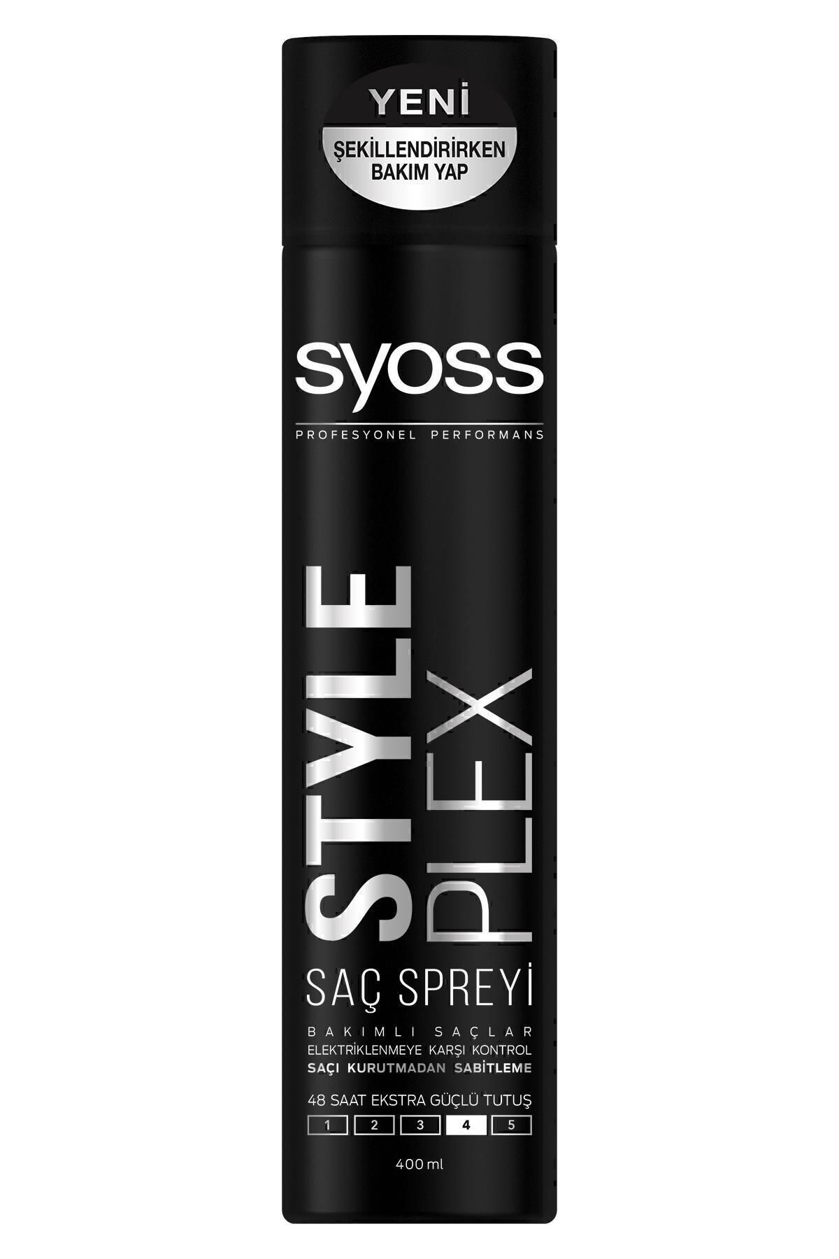 Syoss Style Plex Ultra Güçlü Saç Spreyi 400 ml-