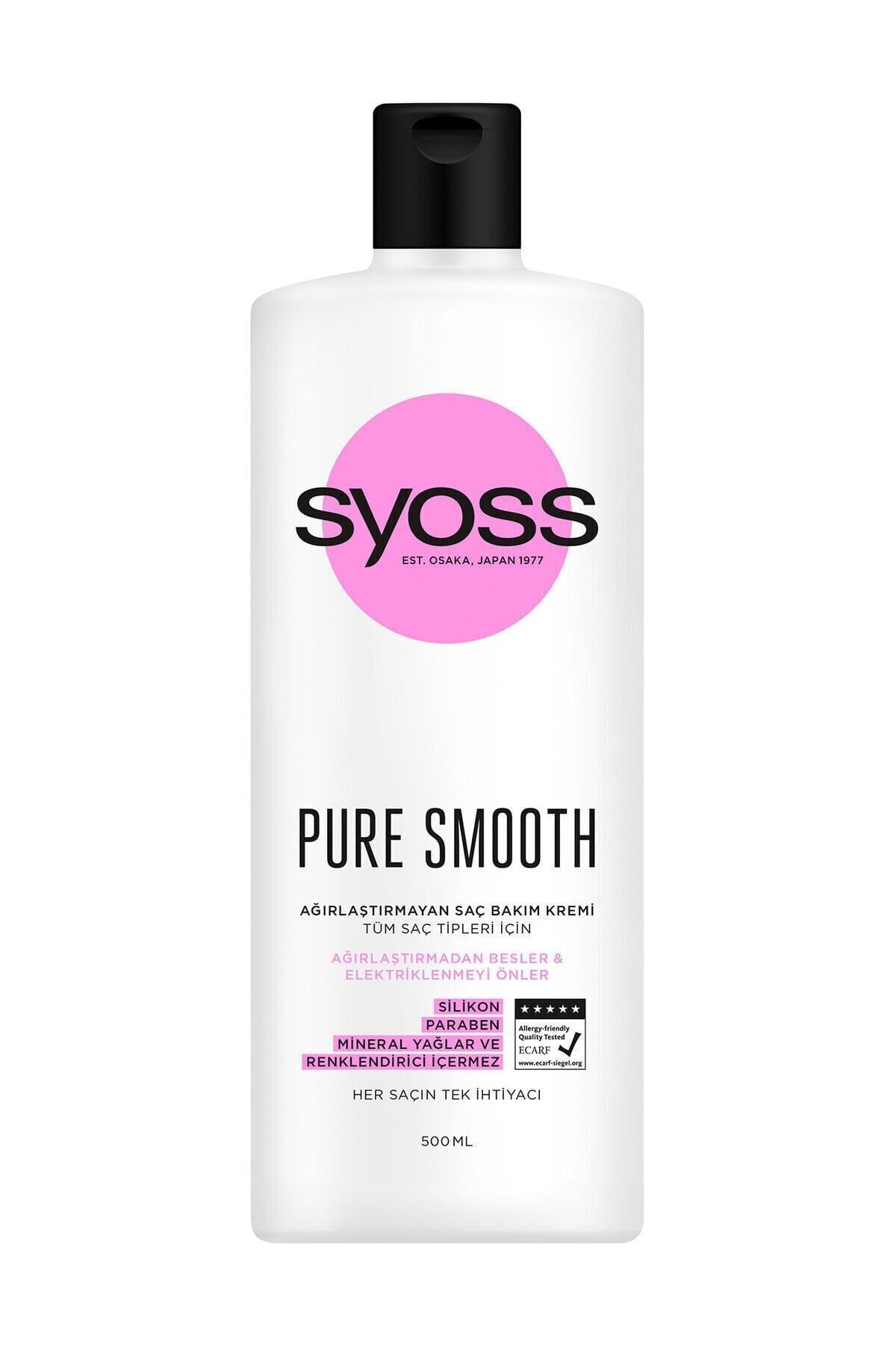 SYOSS PURE SMOOTH MİCELLAR SAÇ KREMİ 500 ML-