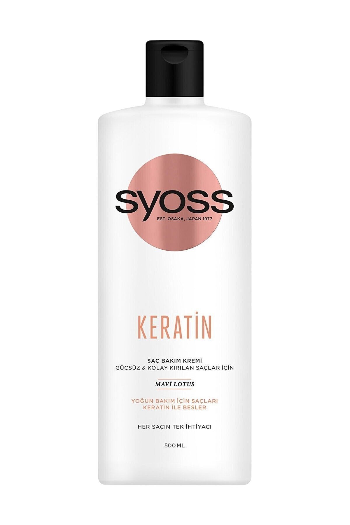 Syoss Keratin Mükemmelliği Saç Kremi 500 Ml-