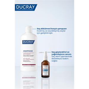DUCRAY ANAPHASE DÖKÜLME KARŞITI ŞAMPUAN 400 ML-