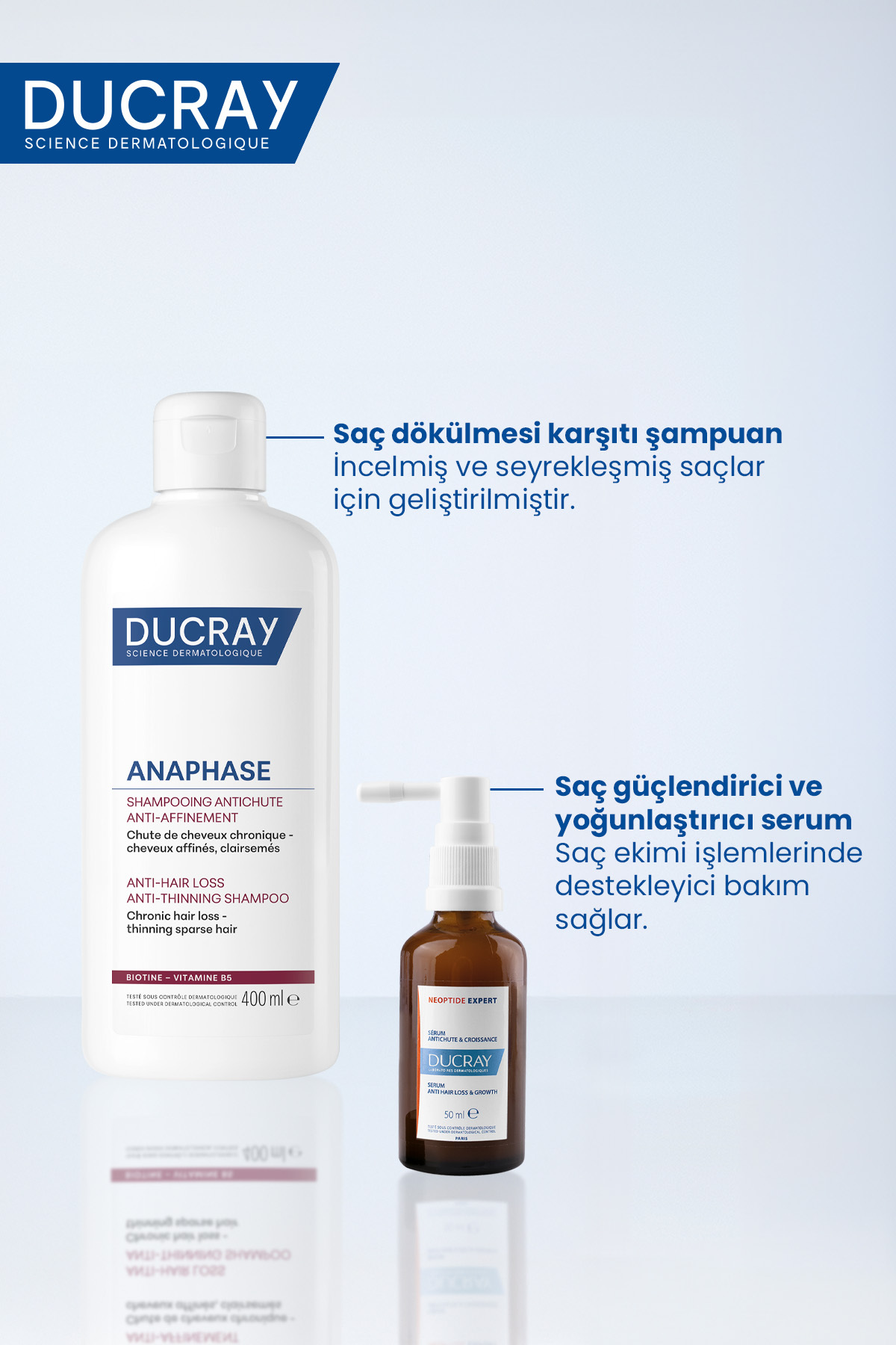 DUCRAY ANAPHASE DÖKÜLME KARŞITI ŞAMPUAN 400 ML-