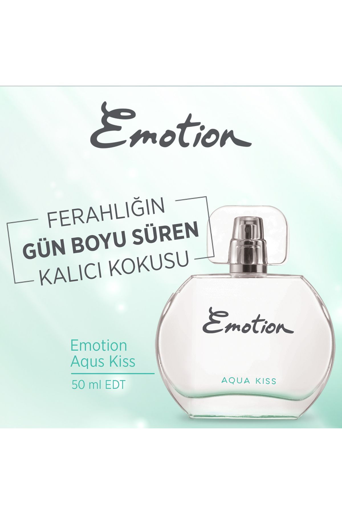 Emotion Aqua Kiss Edt Kadın Parfümü 50 ml-